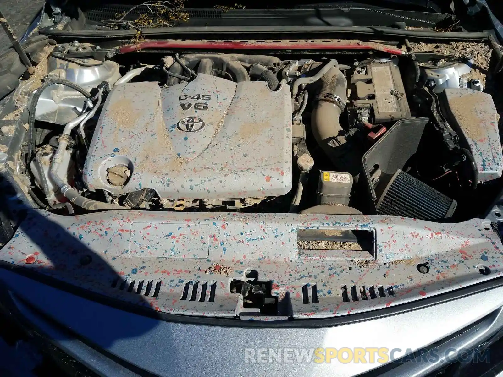 7 Photograph of a damaged car 4T1NZ1AK4LU036252 TOYOTA CAMRY 2020