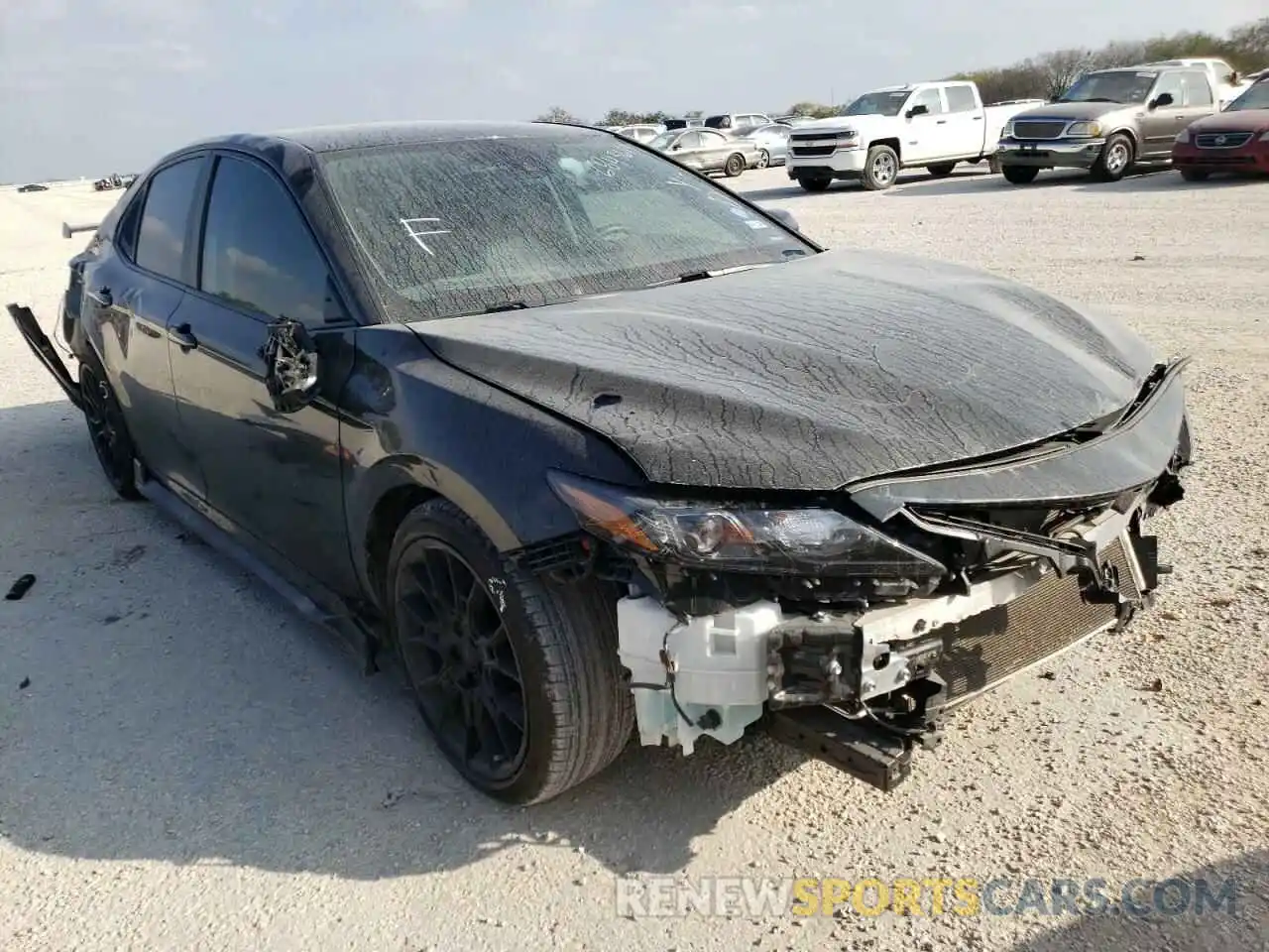 1 Photograph of a damaged car 4T1NZ1AK4LU038230 TOYOTA CAMRY 2020