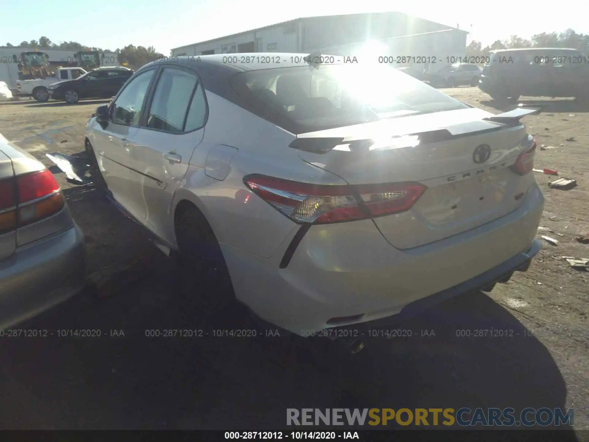 3 Photograph of a damaged car 4T1NZ1AK4LU042116 TOYOTA CAMRY 2020