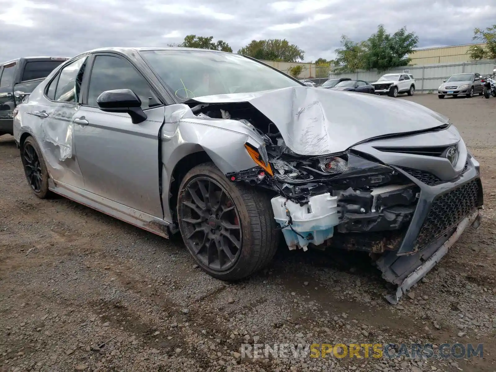 1 Photograph of a damaged car 4T1NZ1AK4LU044044 TOYOTA CAMRY 2020