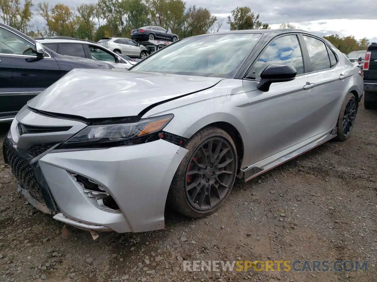 2 Photograph of a damaged car 4T1NZ1AK4LU044044 TOYOTA CAMRY 2020