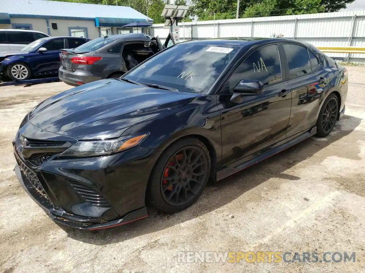 2 Photograph of a damaged car 4T1NZ1AK4LU045050 TOYOTA CAMRY 2020