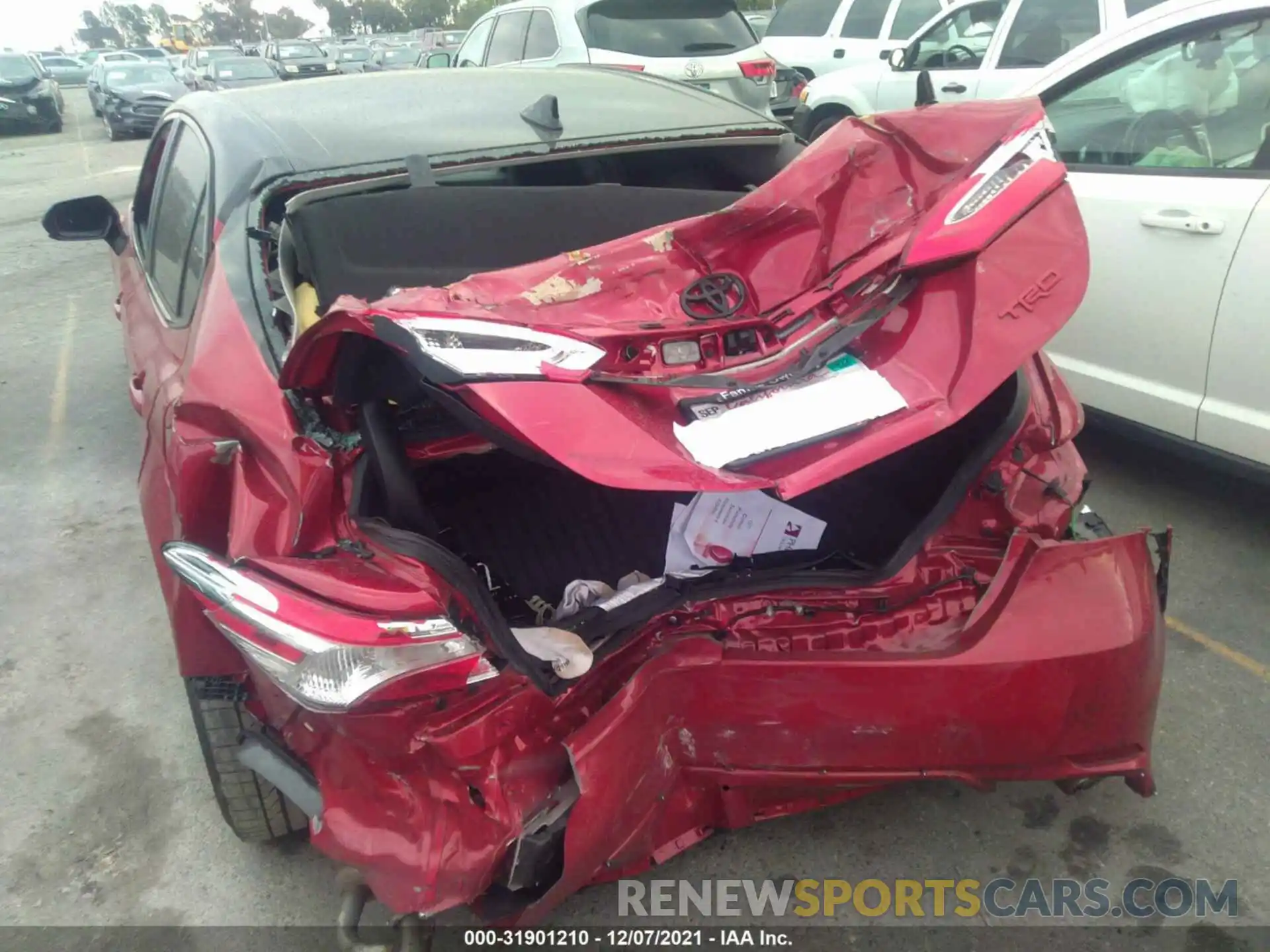 6 Photograph of a damaged car 4T1NZ1AK4LU045730 TOYOTA CAMRY 2020