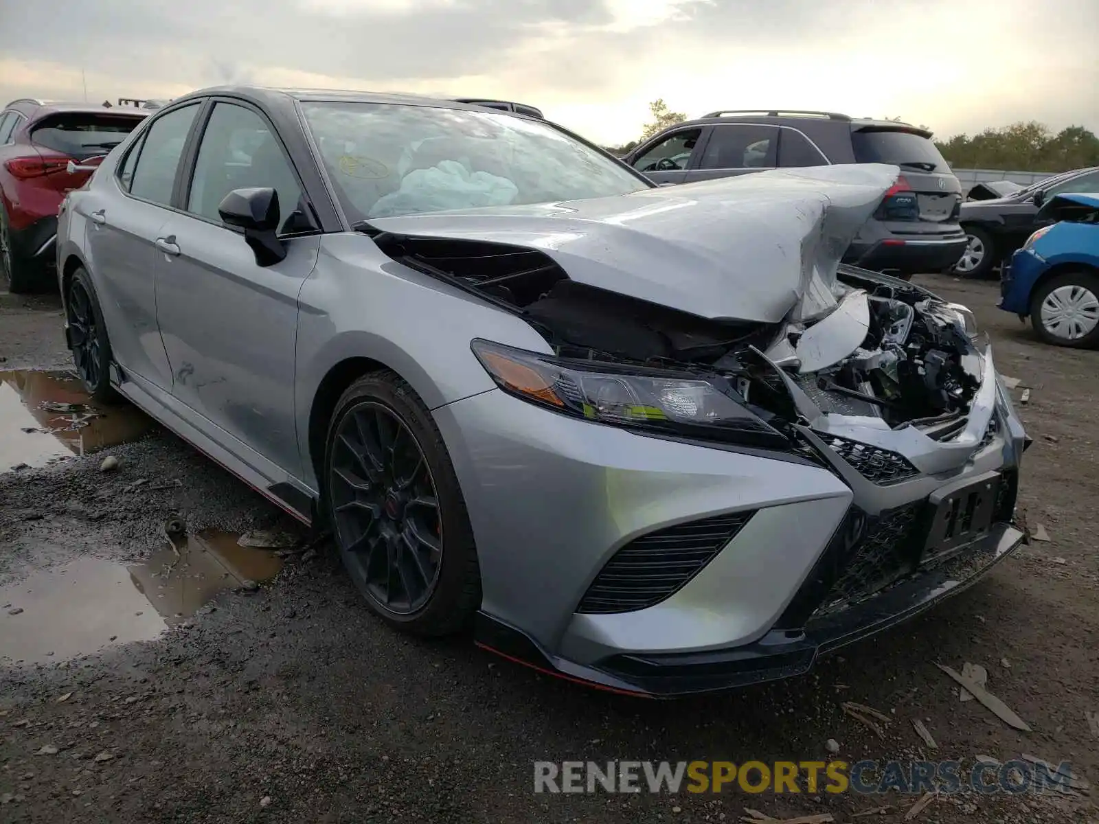 1 Photograph of a damaged car 4T1NZ1AK4LU046103 TOYOTA CAMRY 2020