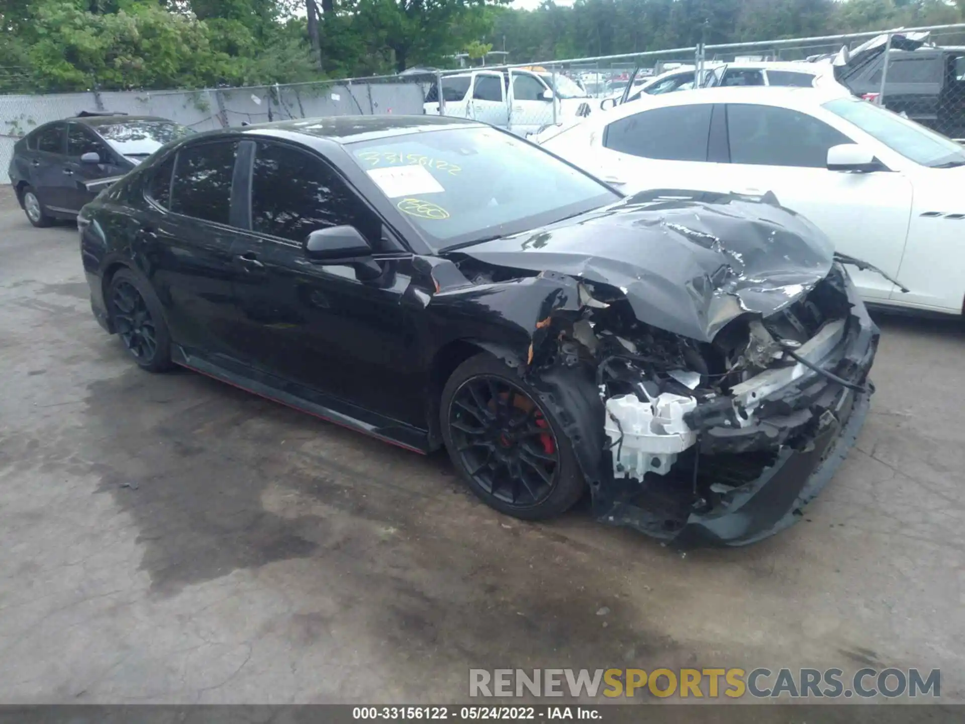 1 Photograph of a damaged car 4T1NZ1AK5LU035210 TOYOTA CAMRY 2020