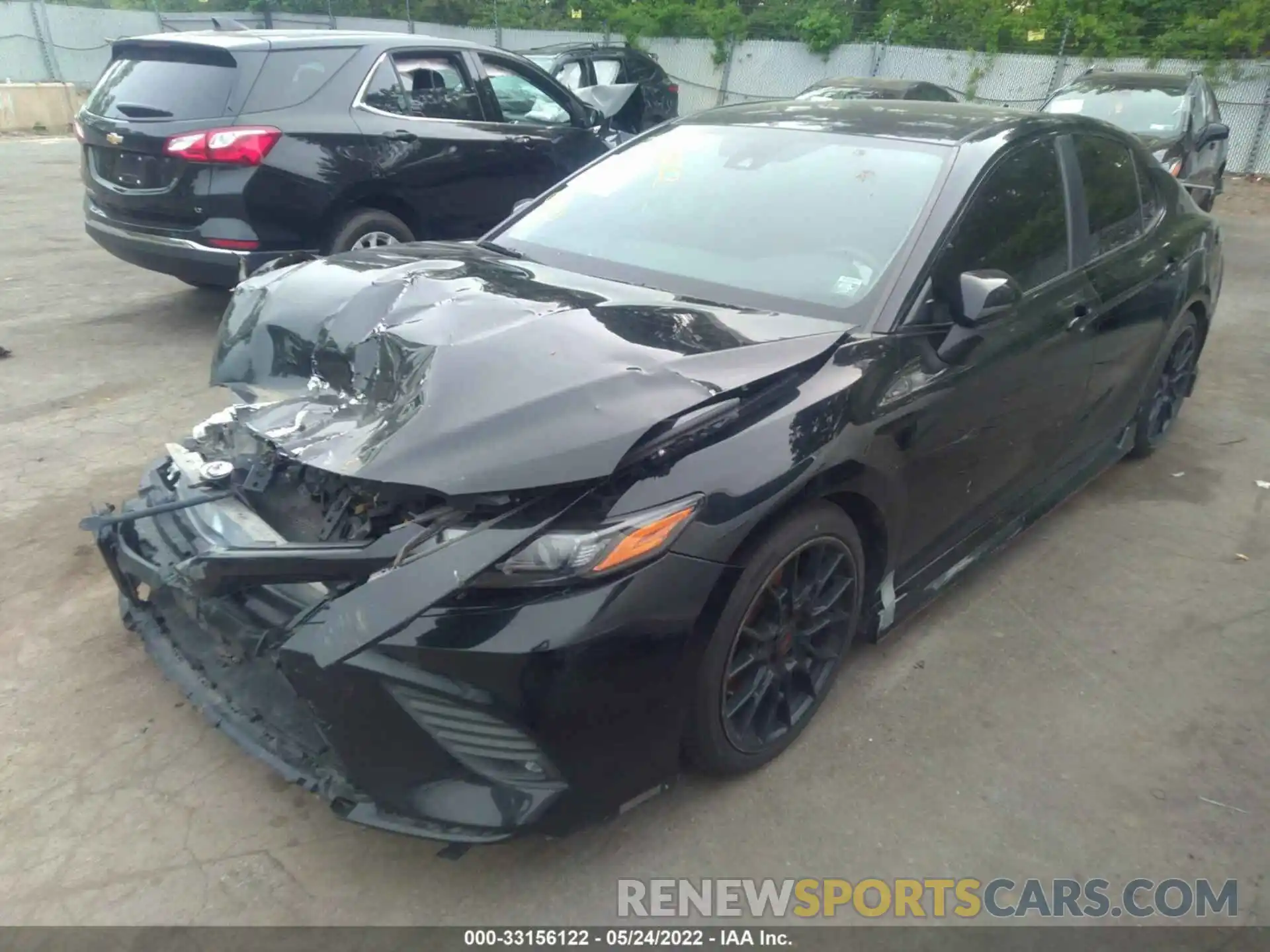 2 Photograph of a damaged car 4T1NZ1AK5LU035210 TOYOTA CAMRY 2020