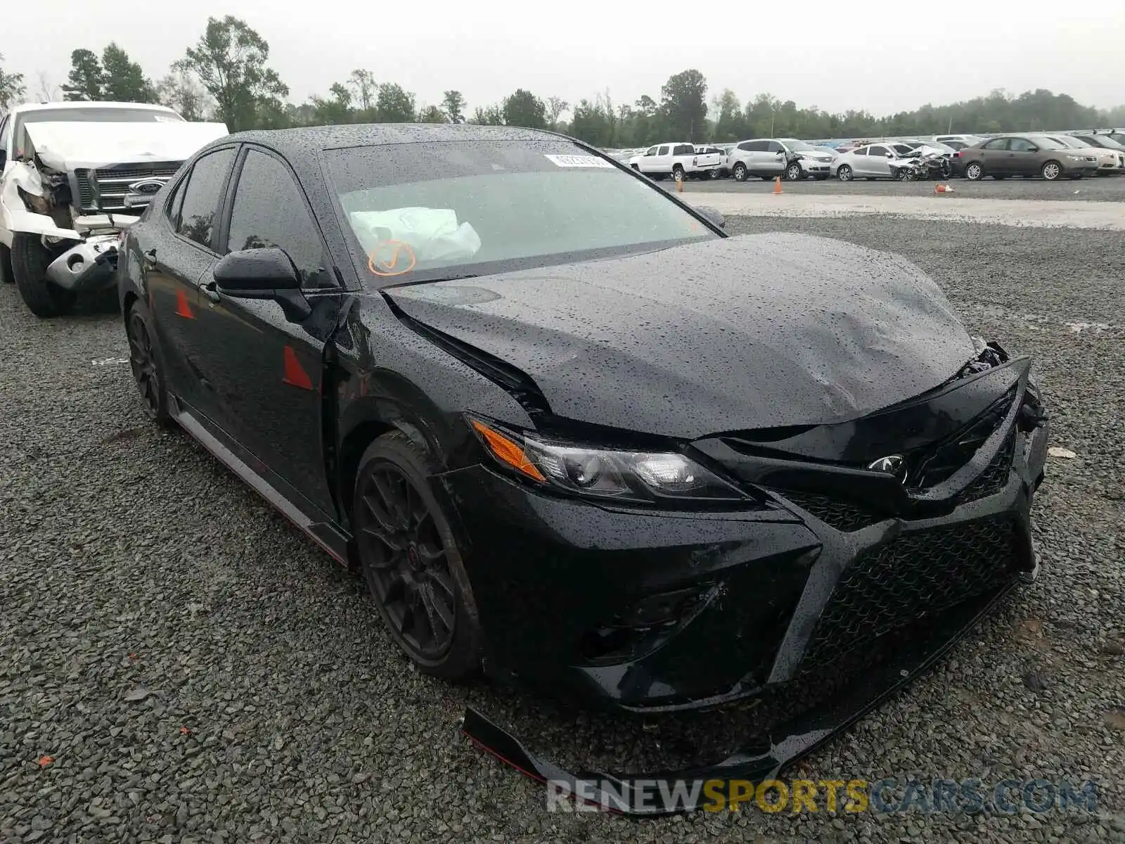 1 Photograph of a damaged car 4T1NZ1AK5LU037913 TOYOTA CAMRY 2020