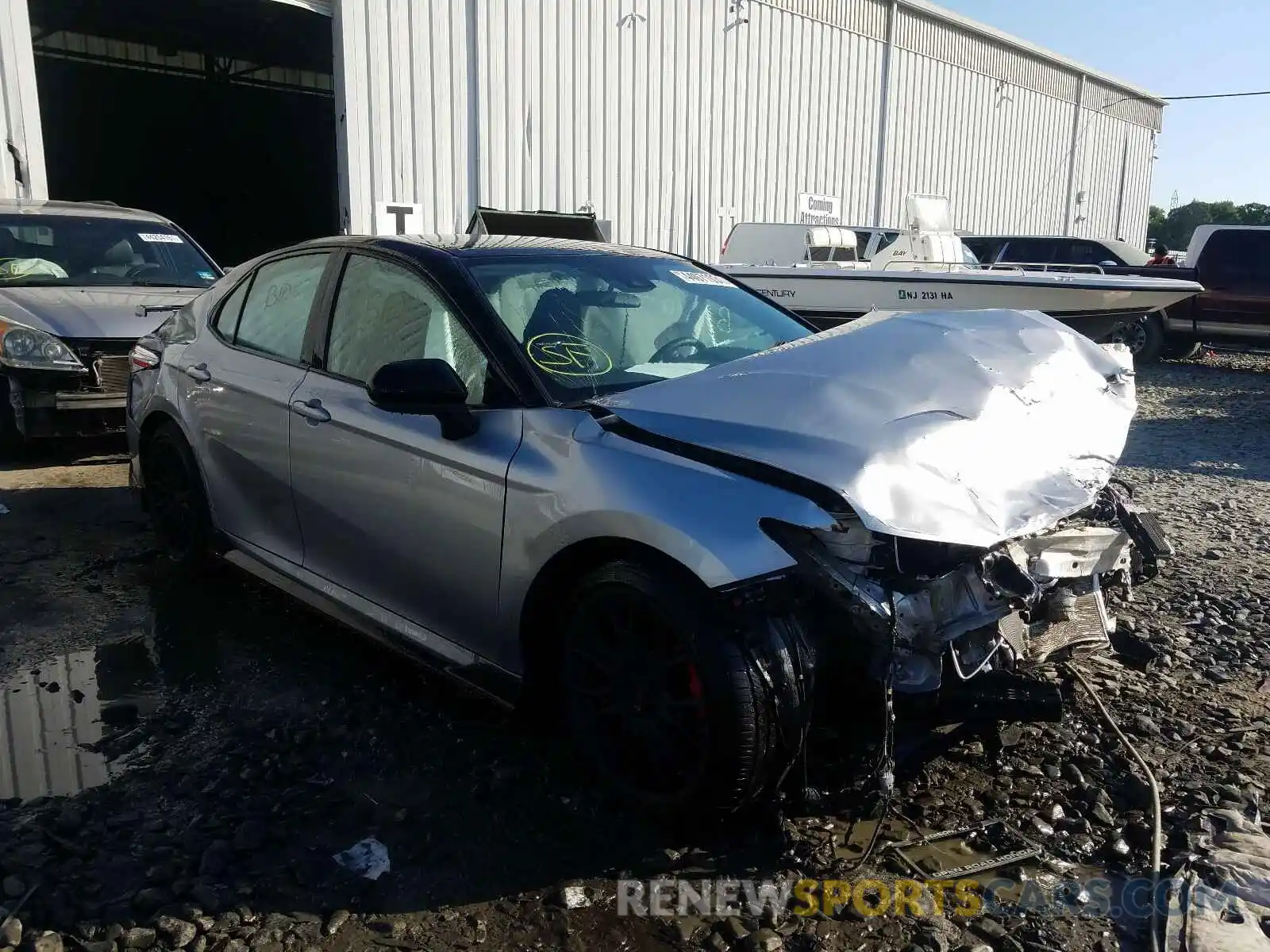 1 Photograph of a damaged car 4T1NZ1AK5LU039029 TOYOTA CAMRY 2020