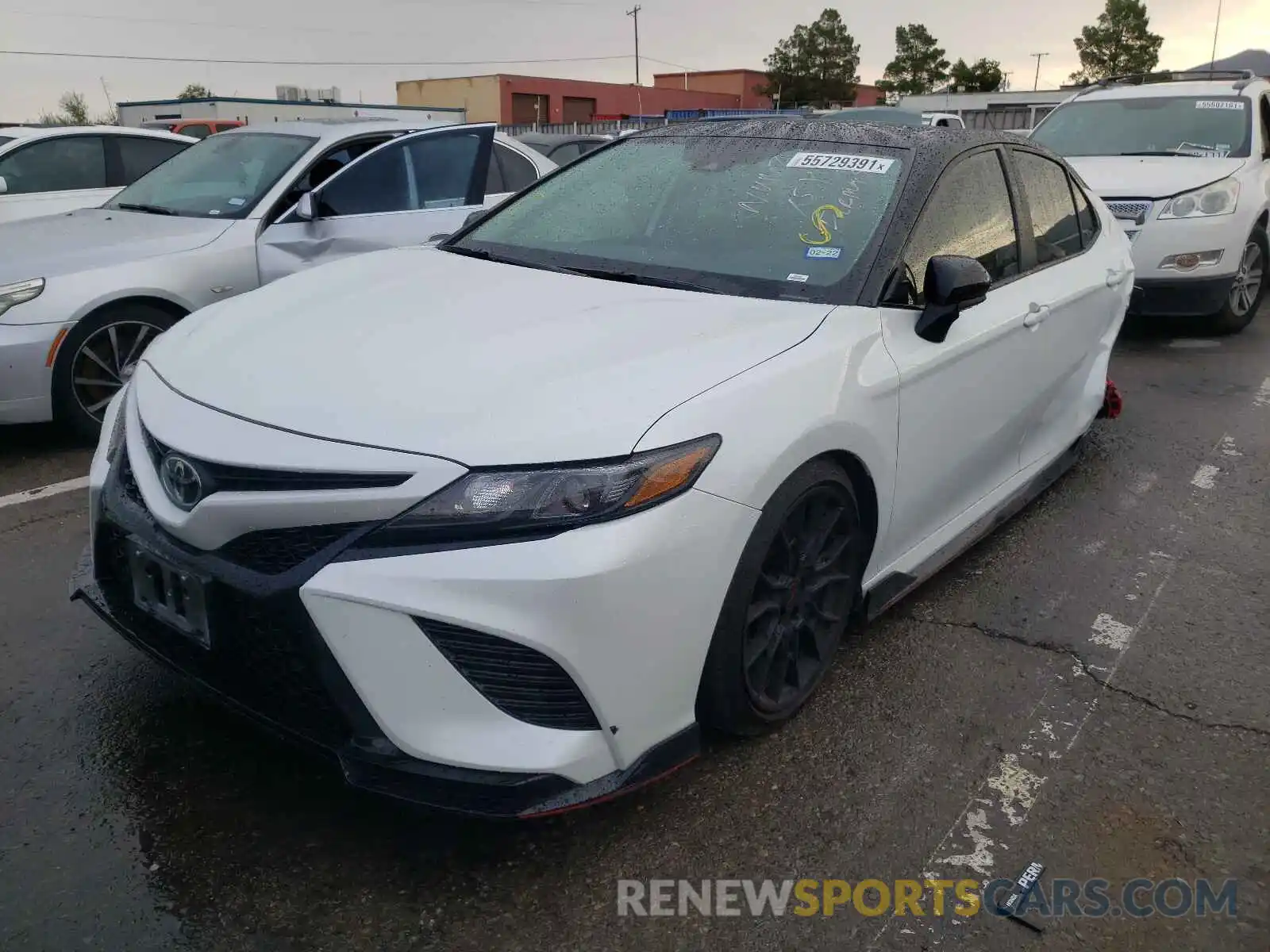 2 Photograph of a damaged car 4T1NZ1AK5LU040472 TOYOTA CAMRY 2020