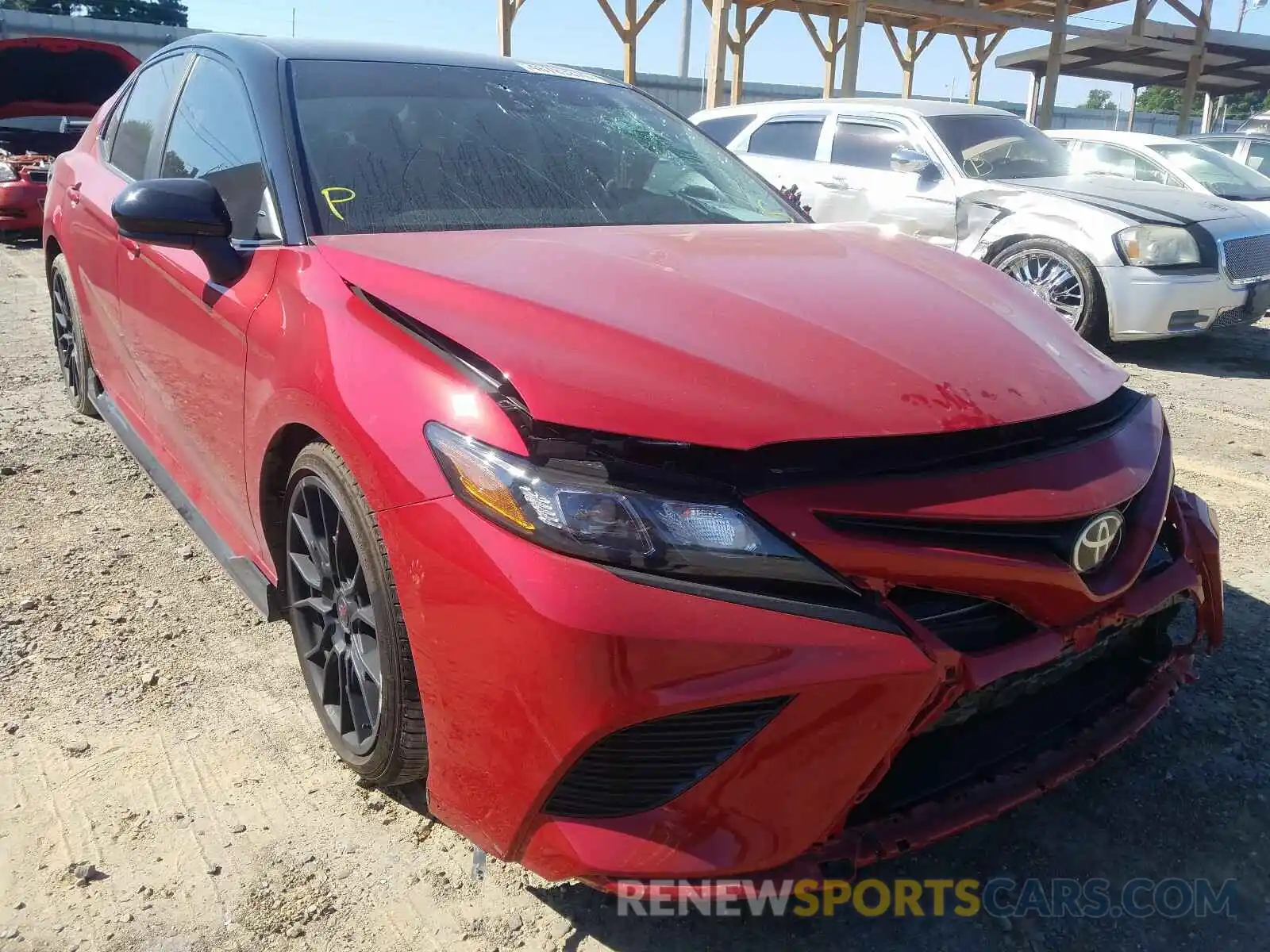 1 Photograph of a damaged car 4T1NZ1AK5LU040715 TOYOTA CAMRY 2020