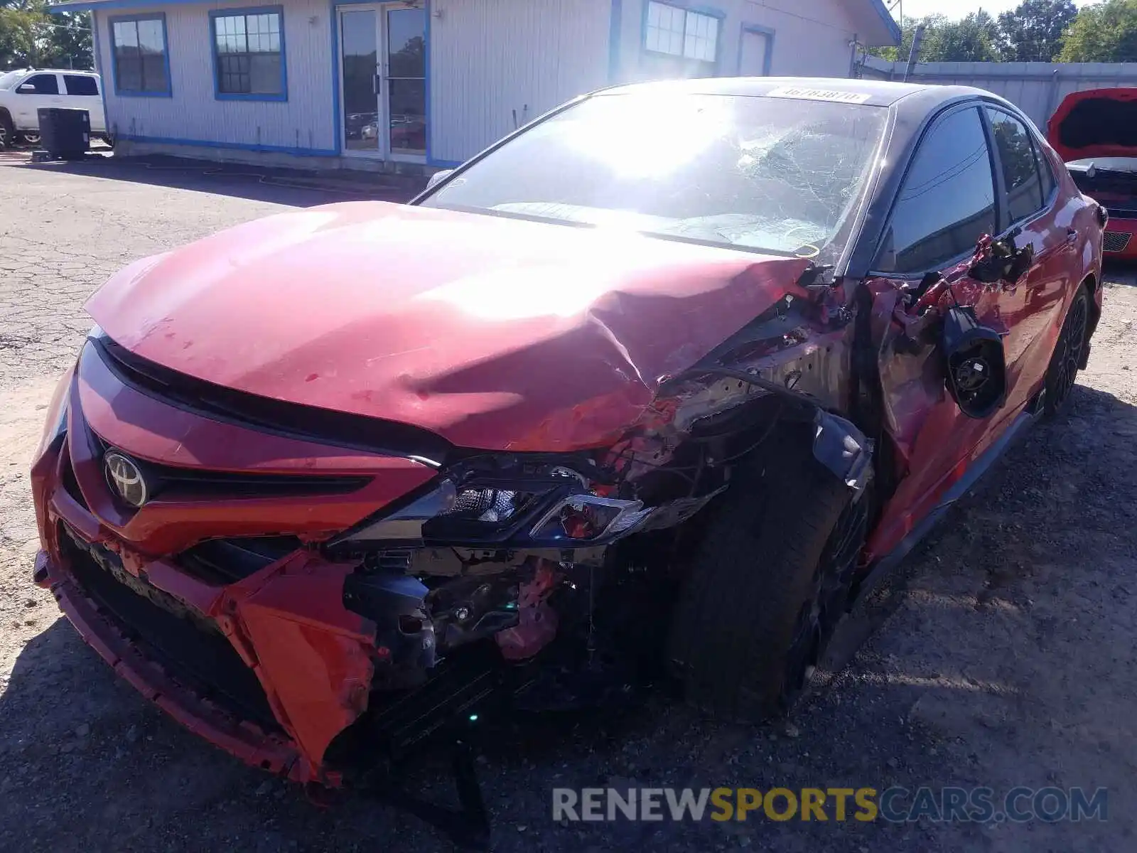 2 Photograph of a damaged car 4T1NZ1AK5LU040715 TOYOTA CAMRY 2020