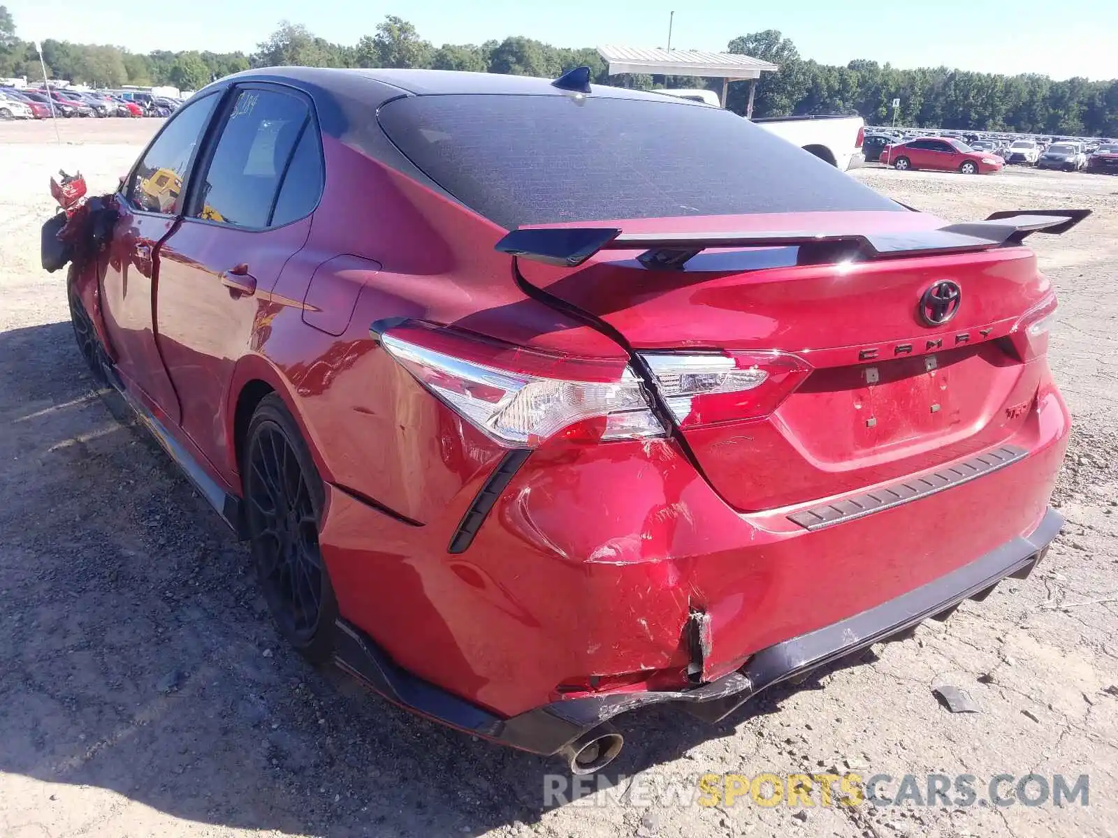 3 Photograph of a damaged car 4T1NZ1AK5LU040715 TOYOTA CAMRY 2020