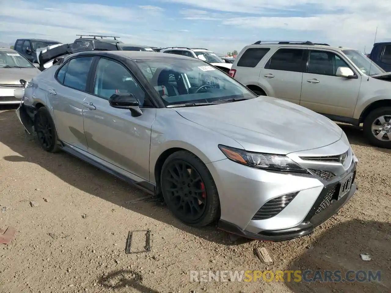 1 Photograph of a damaged car 4T1NZ1AK5LU046739 TOYOTA CAMRY 2020