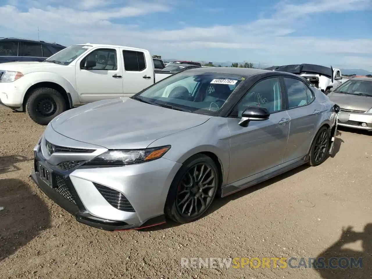 2 Photograph of a damaged car 4T1NZ1AK5LU046739 TOYOTA CAMRY 2020