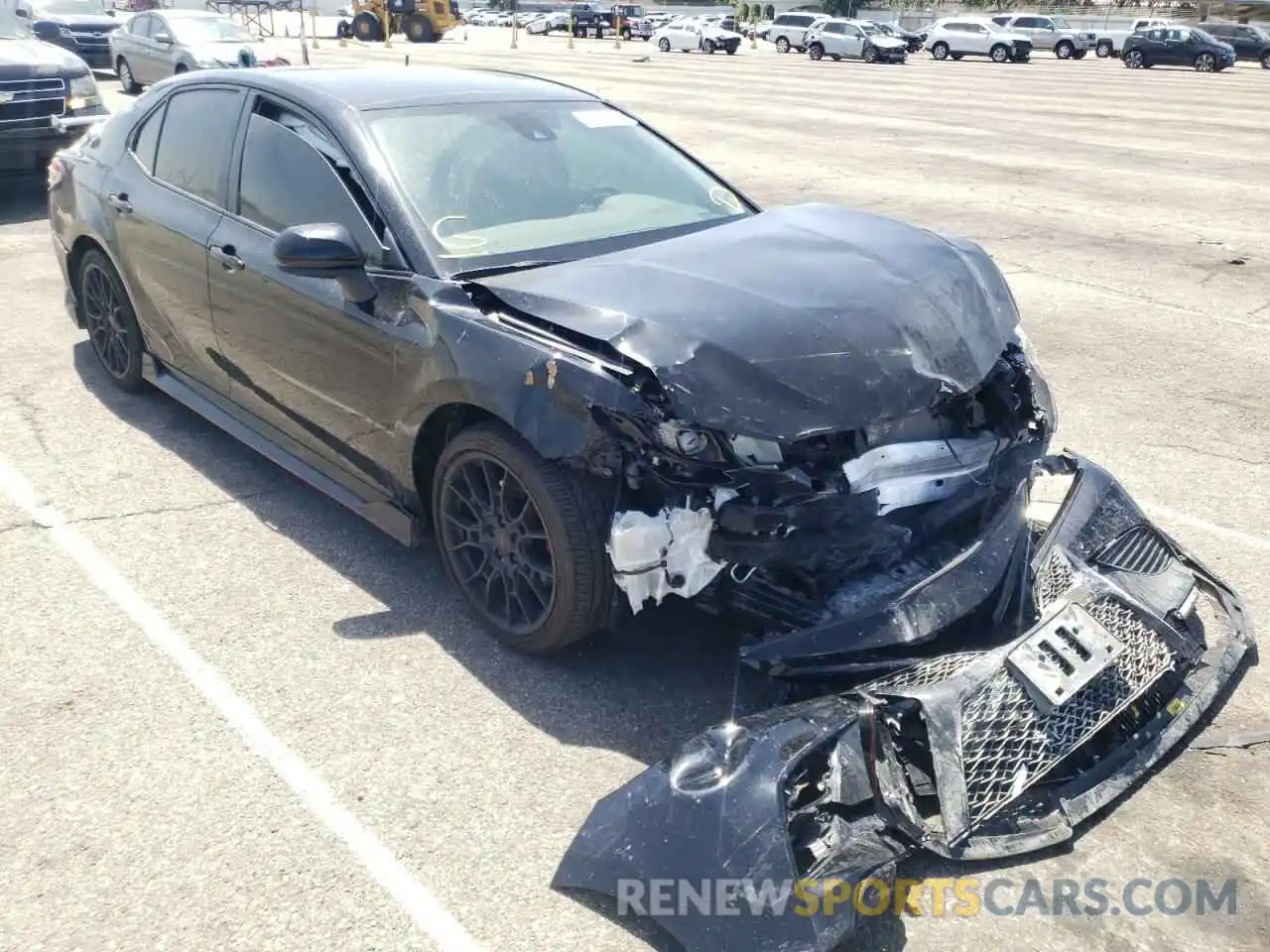 1 Photograph of a damaged car 4T1NZ1AK5LU047082 TOYOTA CAMRY 2020