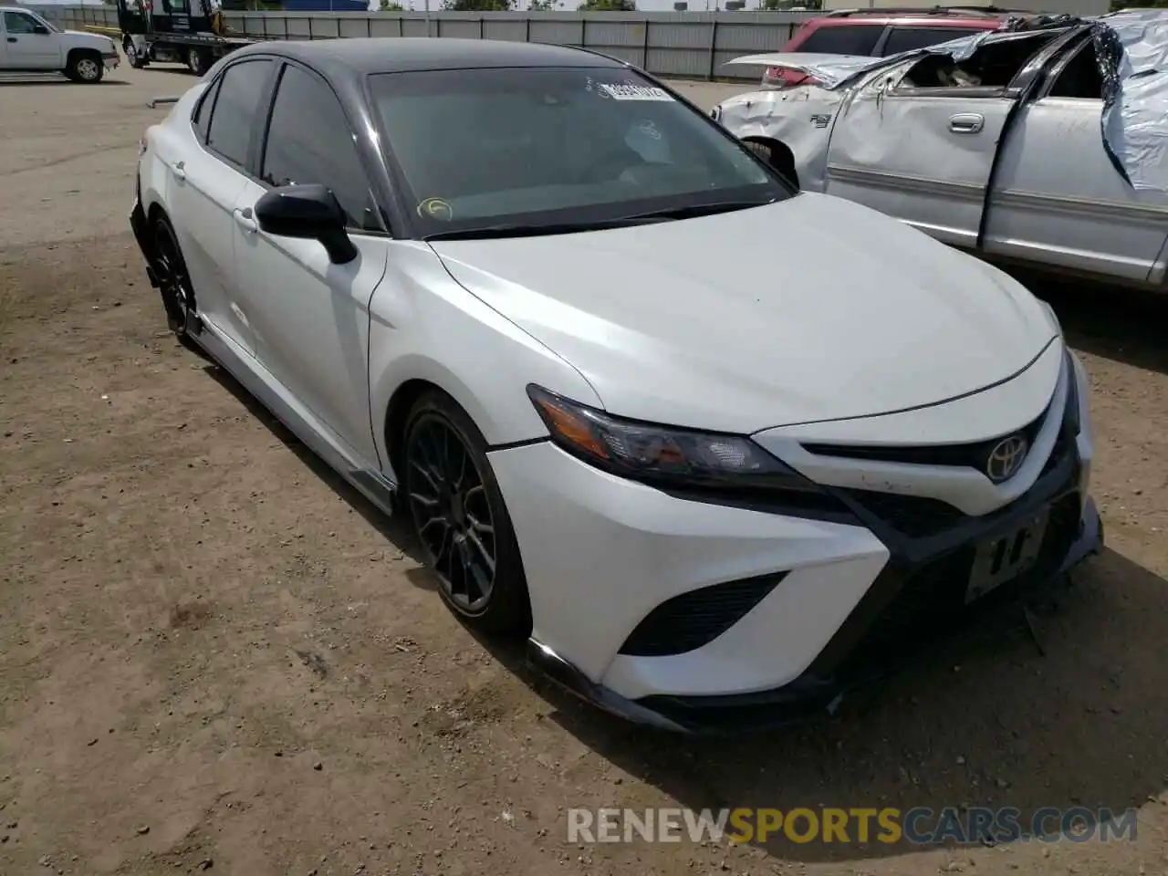 1 Photograph of a damaged car 4T1NZ1AK6LU034616 TOYOTA CAMRY 2020