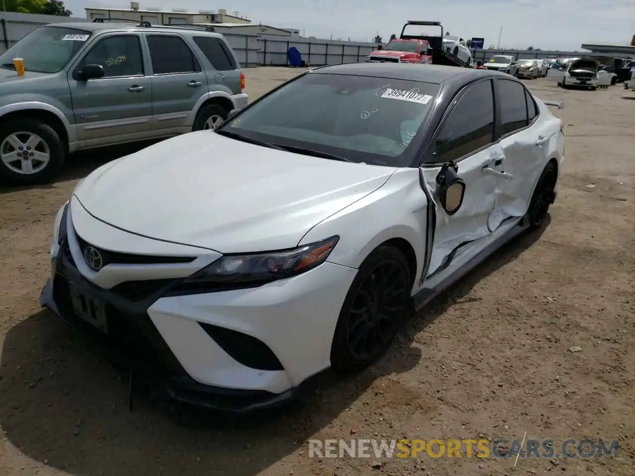 2 Photograph of a damaged car 4T1NZ1AK6LU034616 TOYOTA CAMRY 2020