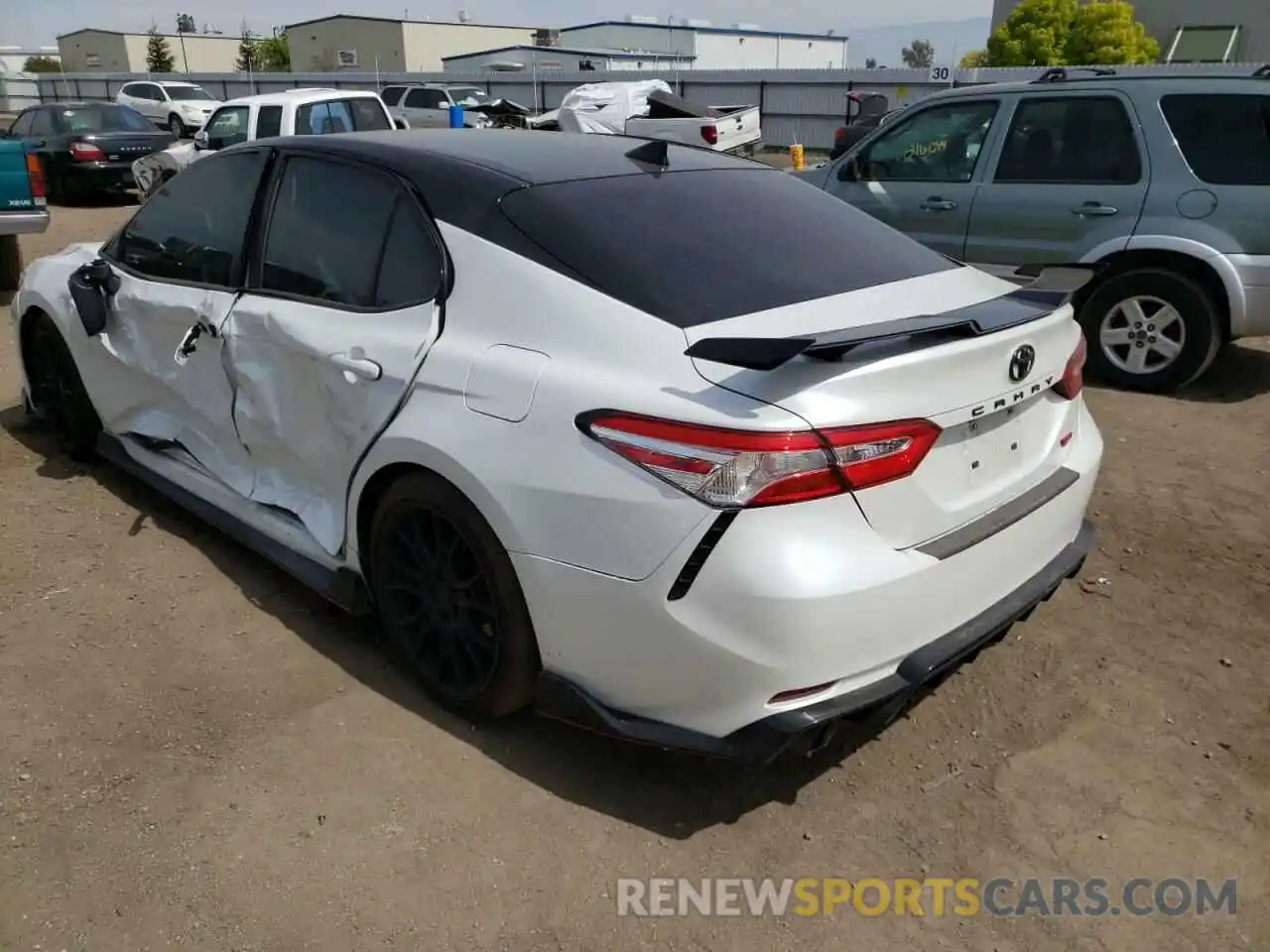 3 Photograph of a damaged car 4T1NZ1AK6LU034616 TOYOTA CAMRY 2020