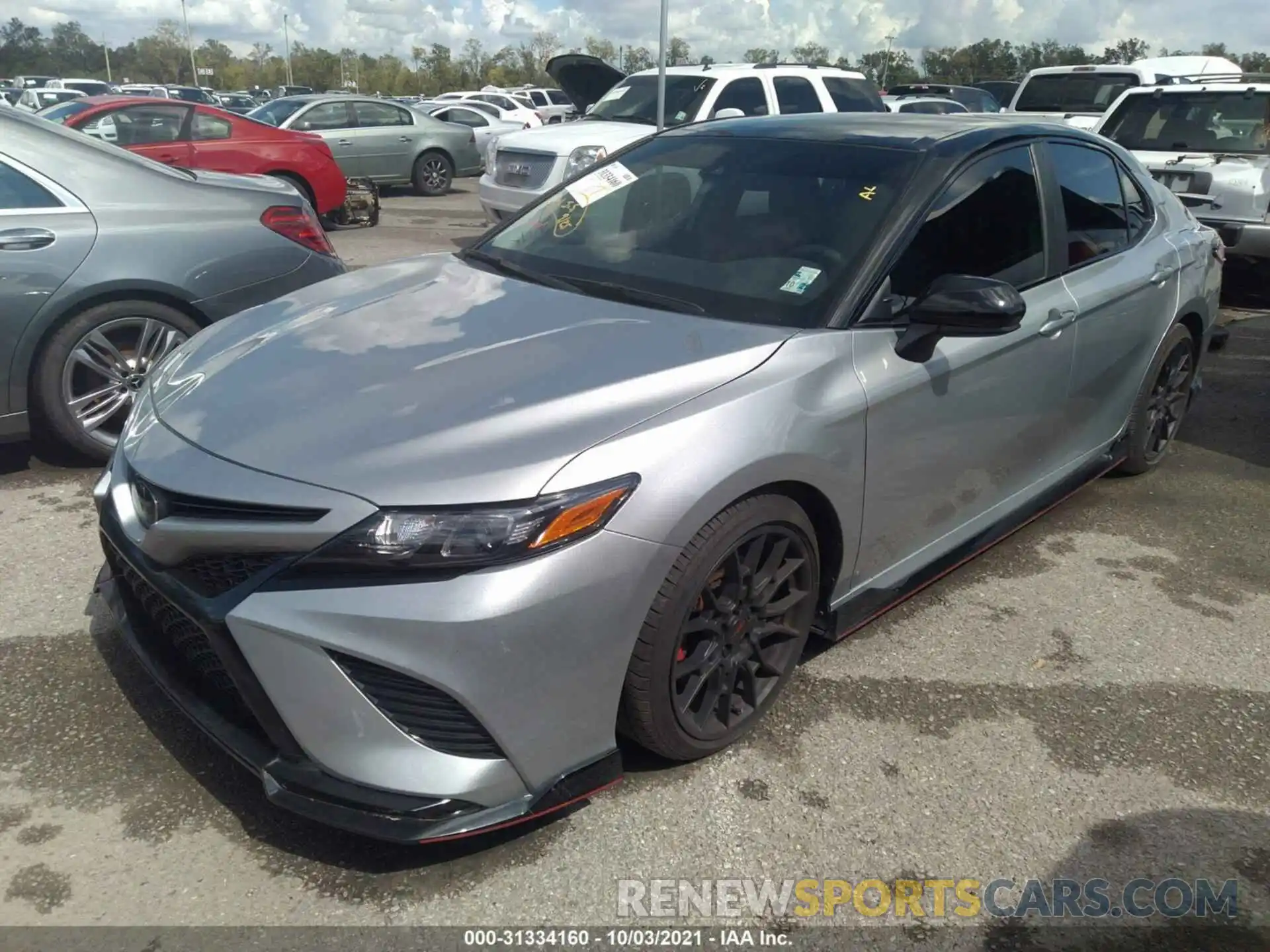 2 Photograph of a damaged car 4T1NZ1AK6LU034907 TOYOTA CAMRY 2020