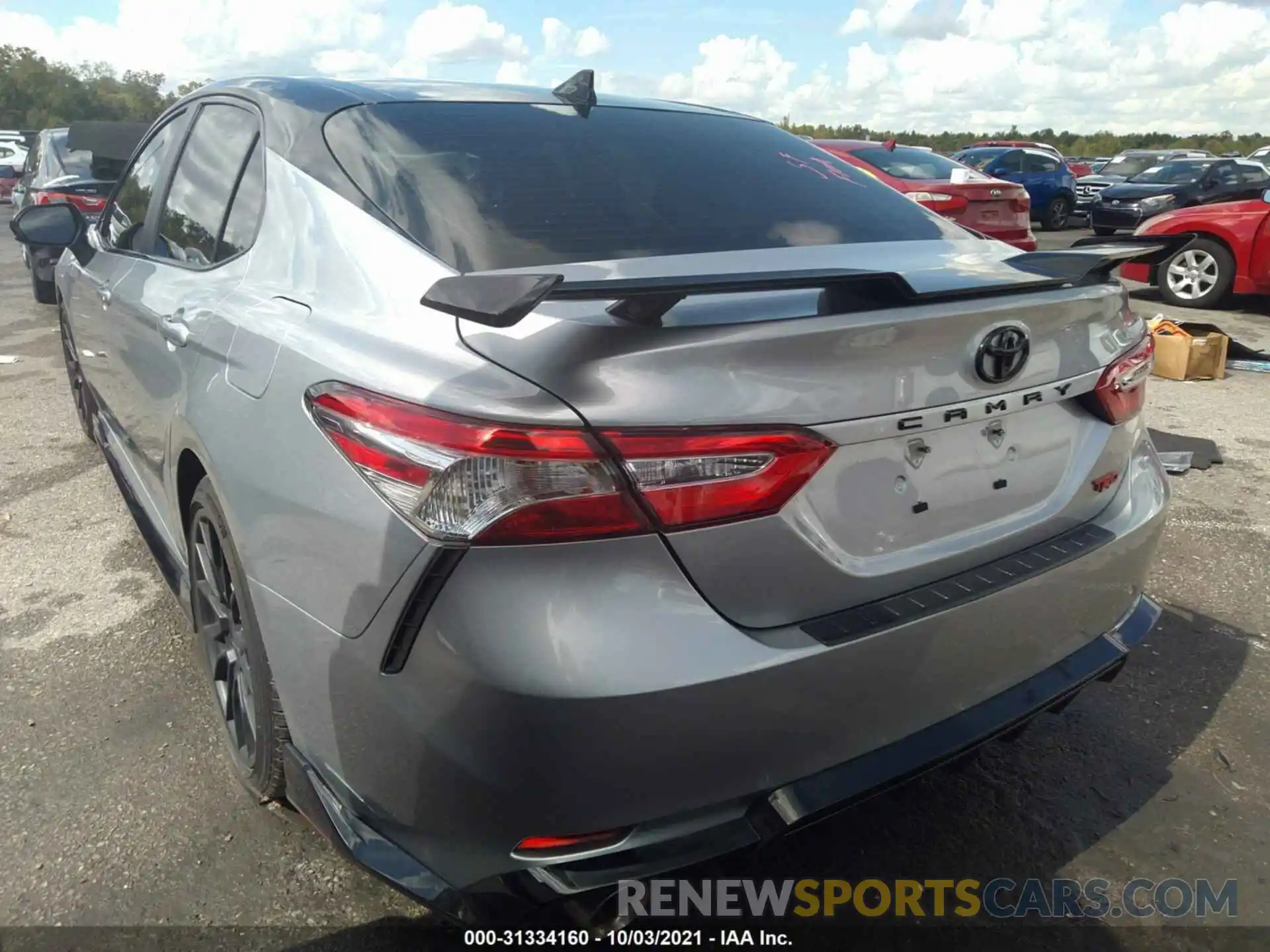 3 Photograph of a damaged car 4T1NZ1AK6LU034907 TOYOTA CAMRY 2020