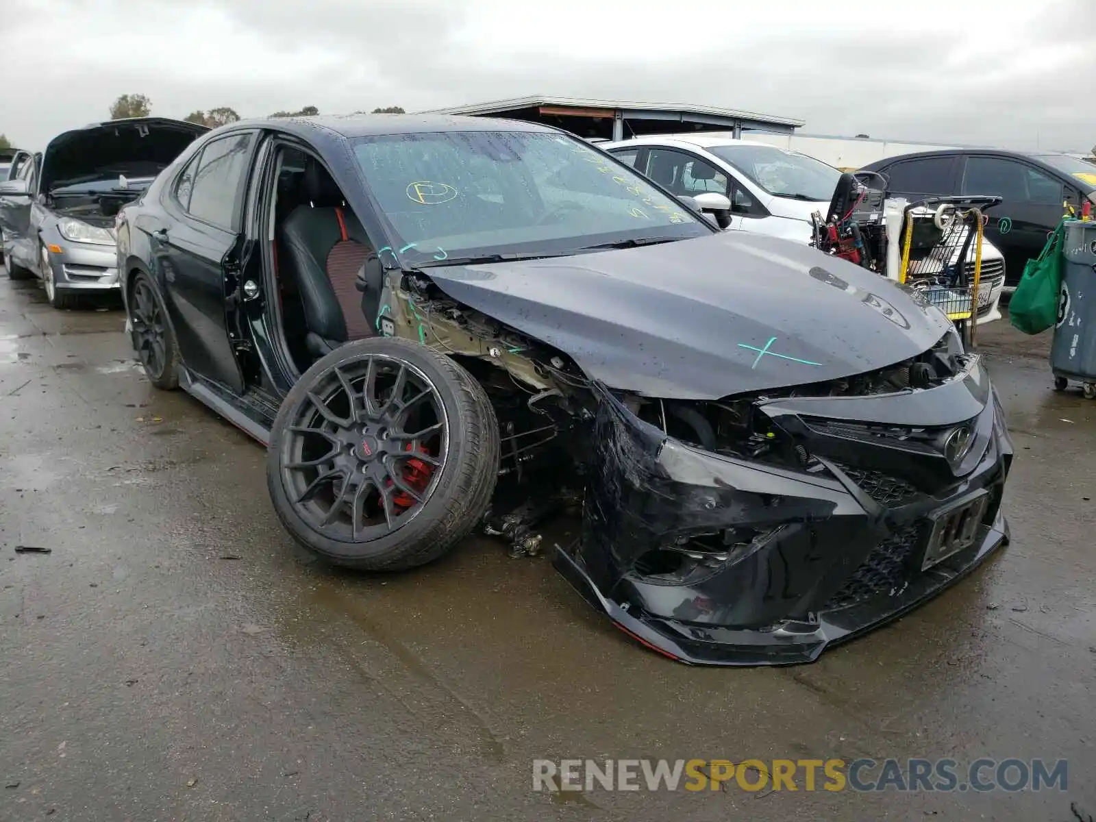 1 Photograph of a damaged car 4T1NZ1AK6LU035619 TOYOTA CAMRY 2020