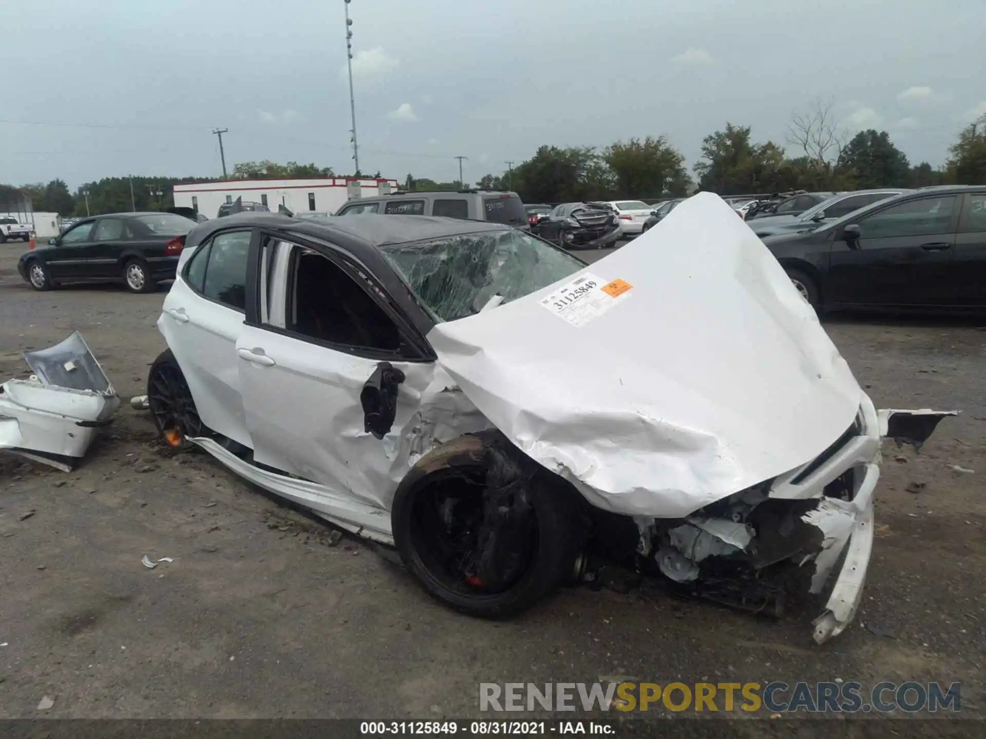 1 Photograph of a damaged car 4T1NZ1AK6LU036317 TOYOTA CAMRY 2020