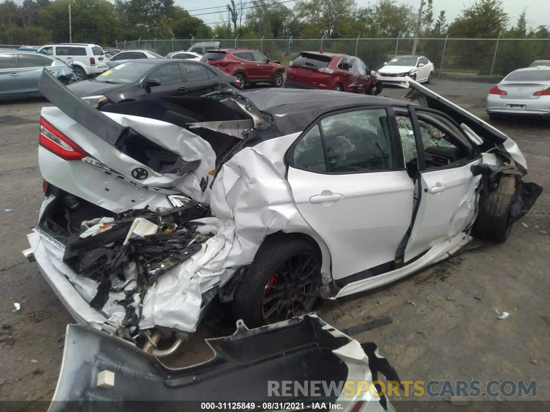 4 Photograph of a damaged car 4T1NZ1AK6LU036317 TOYOTA CAMRY 2020