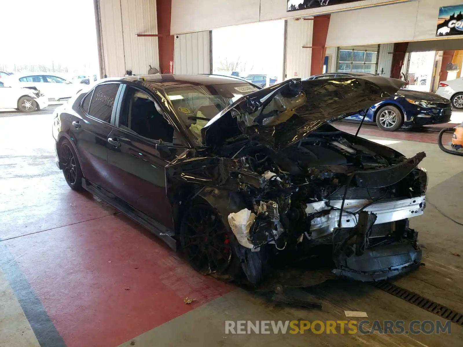 1 Photograph of a damaged car 4T1NZ1AK6LU038374 TOYOTA CAMRY 2020