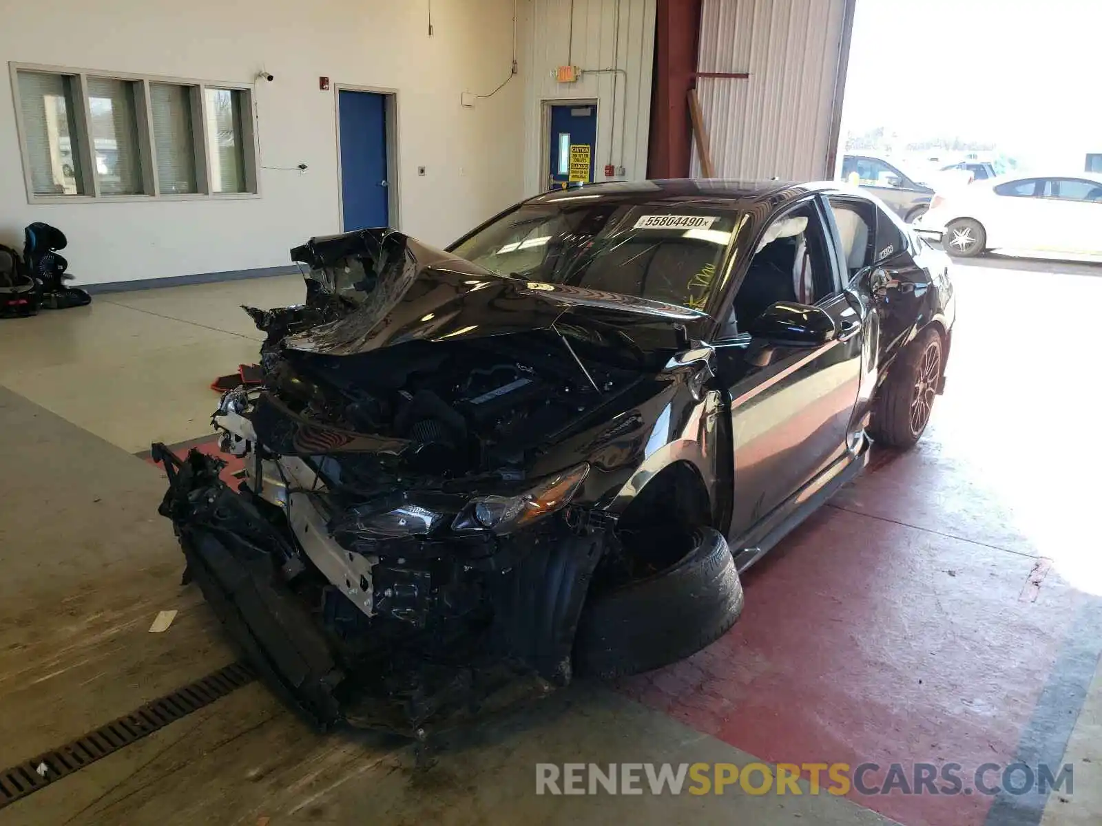 2 Photograph of a damaged car 4T1NZ1AK6LU038374 TOYOTA CAMRY 2020