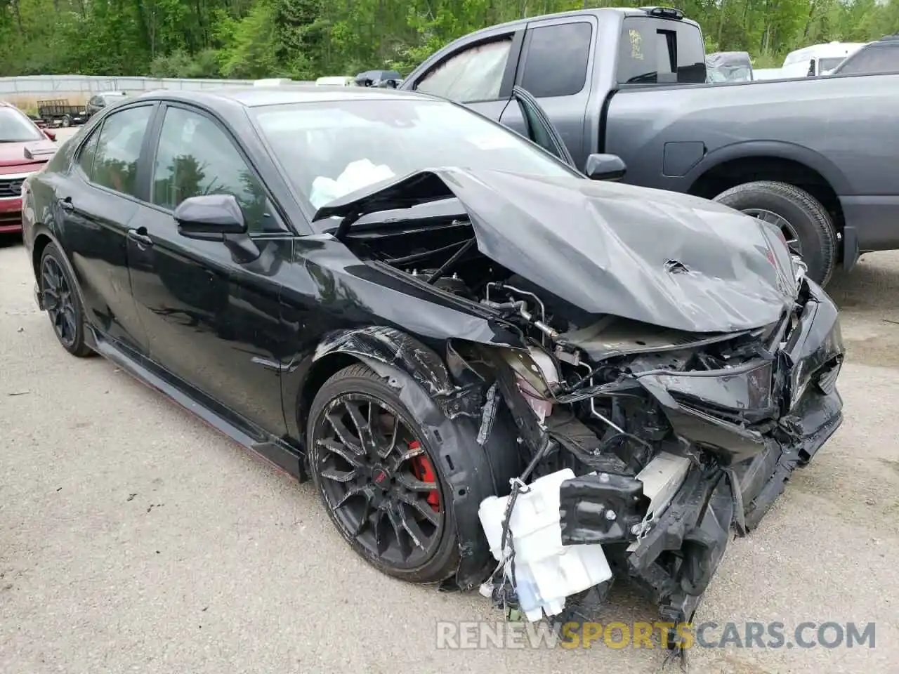 1 Photograph of a damaged car 4T1NZ1AK6LU038522 TOYOTA CAMRY 2020