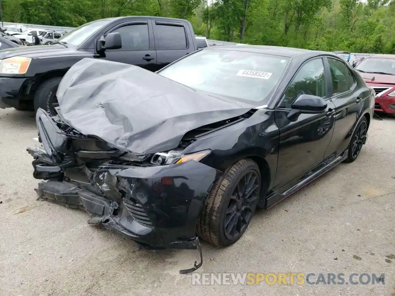 2 Photograph of a damaged car 4T1NZ1AK6LU038522 TOYOTA CAMRY 2020