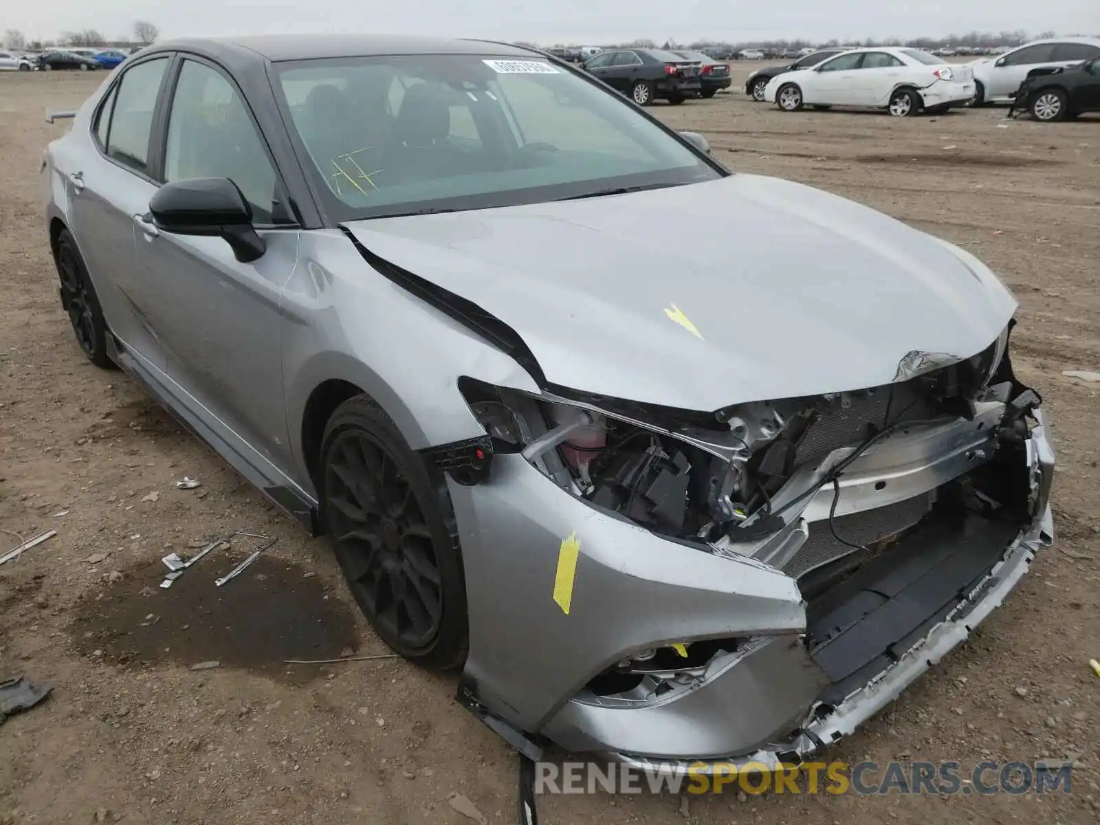 1 Photograph of a damaged car 4T1NZ1AK6LU038634 TOYOTA CAMRY 2020