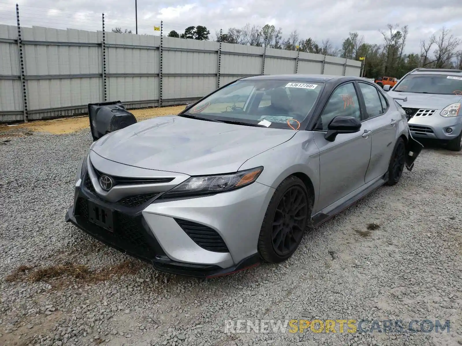 2 Photograph of a damaged car 4T1NZ1AK6LU044093 TOYOTA CAMRY 2020