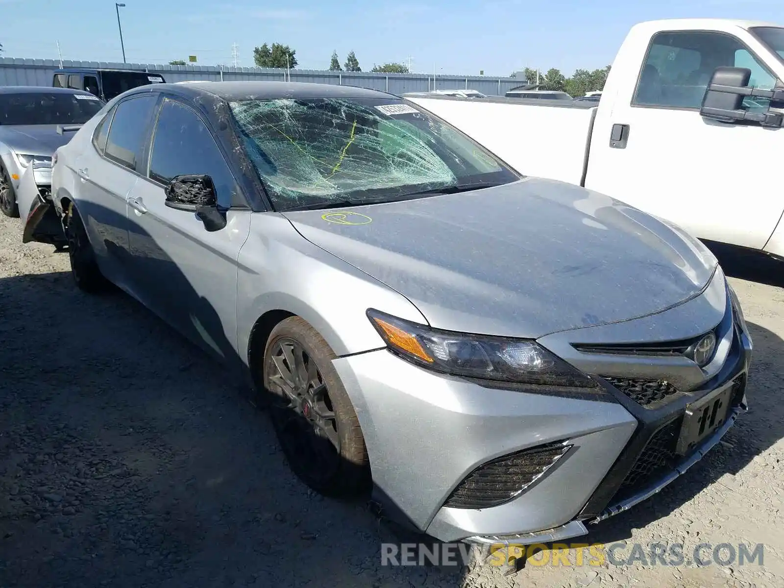 1 Photograph of a damaged car 4T1NZ1AK6LU044286 TOYOTA CAMRY 2020