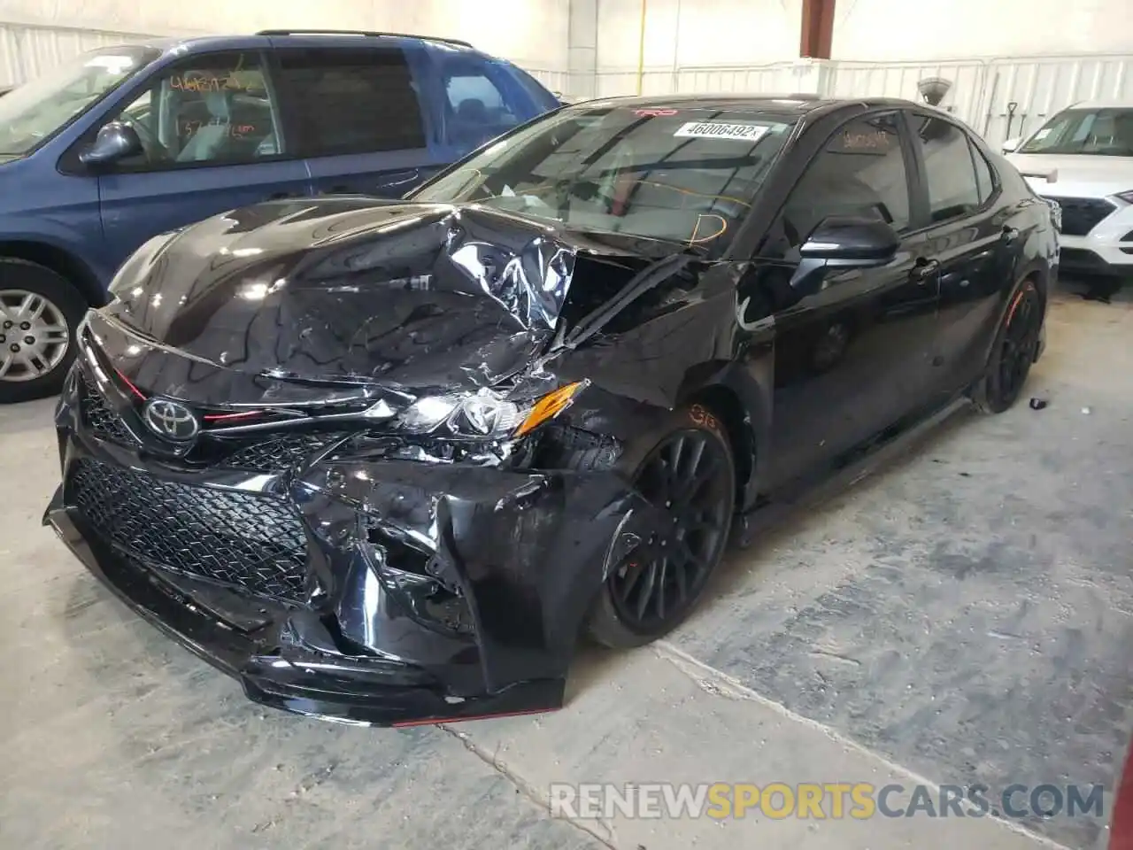 2 Photograph of a damaged car 4T1NZ1AK6LU047074 TOYOTA CAMRY 2020