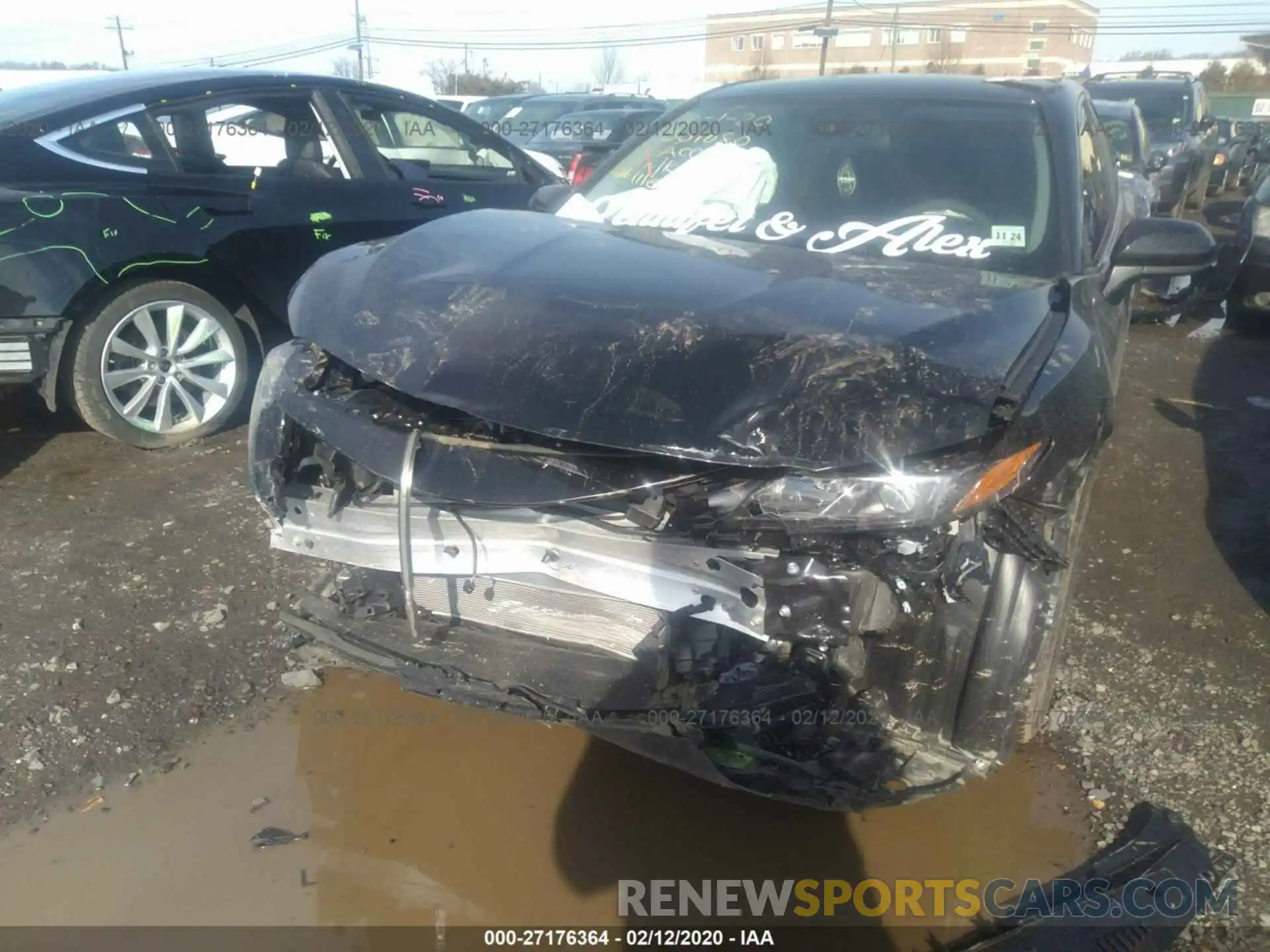 6 Photograph of a damaged car 4T1NZ1AK7LU036214 TOYOTA CAMRY 2020