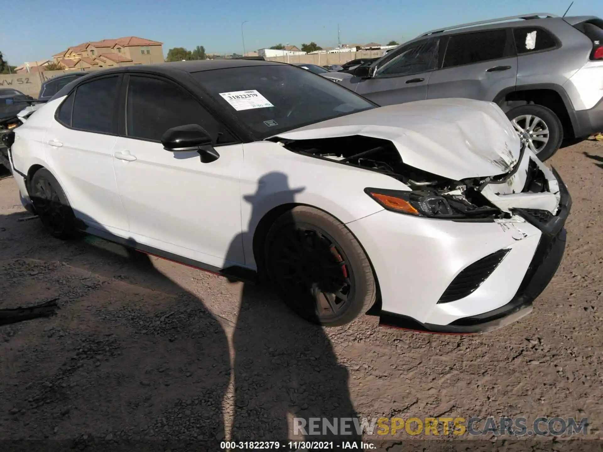 1 Photograph of a damaged car 4T1NZ1AK7LU038030 TOYOTA CAMRY 2020