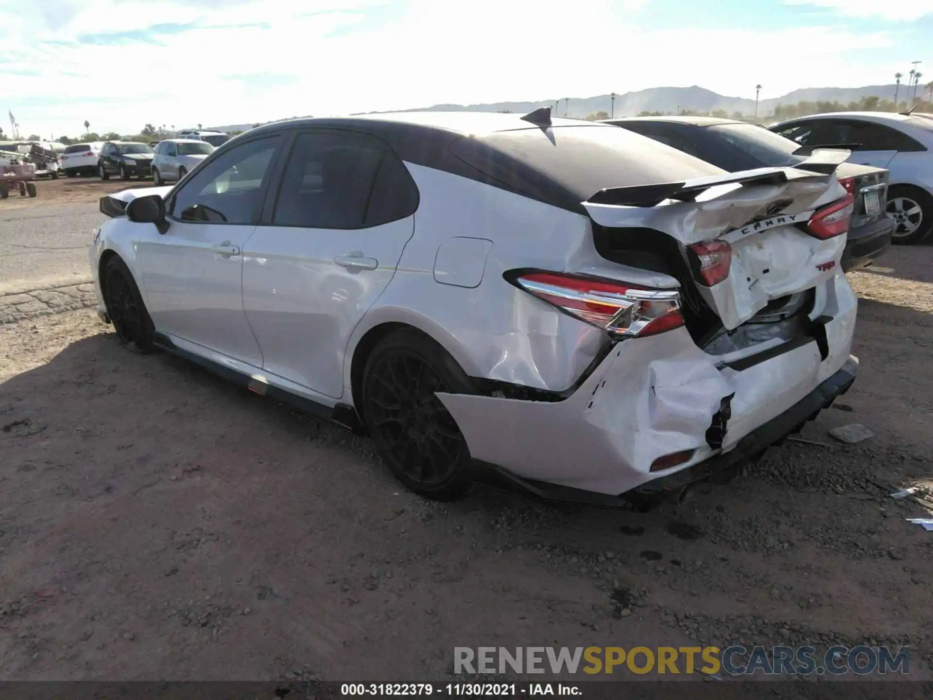 3 Photograph of a damaged car 4T1NZ1AK7LU038030 TOYOTA CAMRY 2020