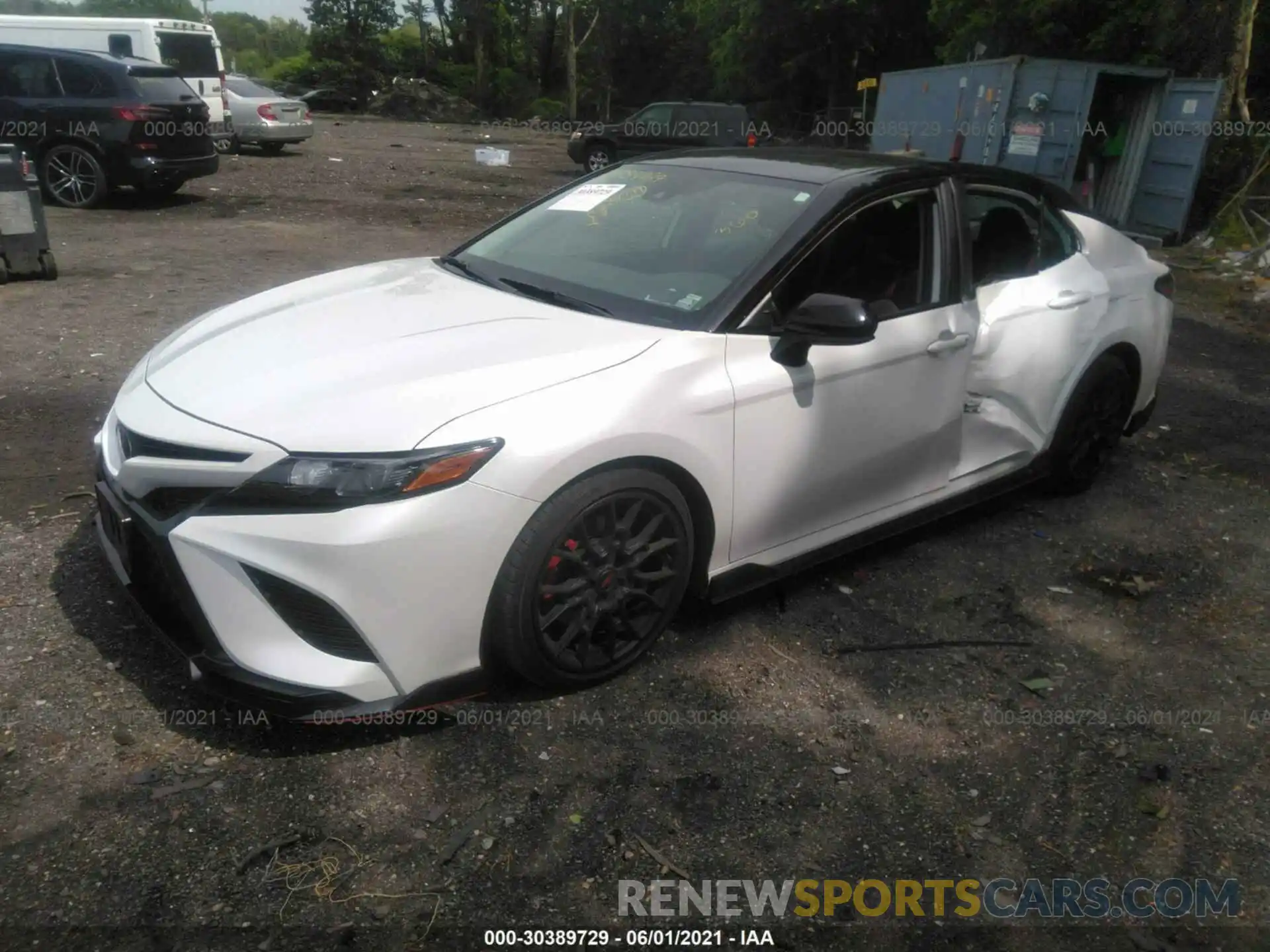 2 Photograph of a damaged car 4T1NZ1AK7LU038299 TOYOTA CAMRY 2020