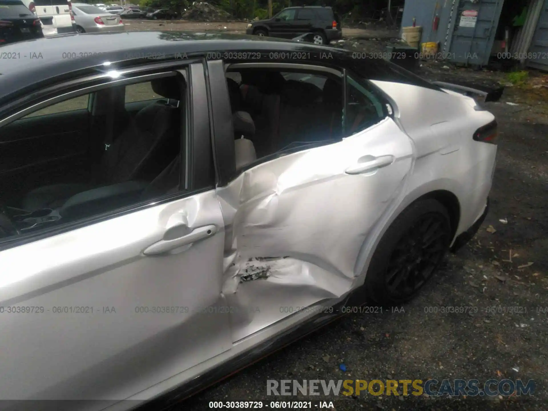 6 Photograph of a damaged car 4T1NZ1AK7LU038299 TOYOTA CAMRY 2020