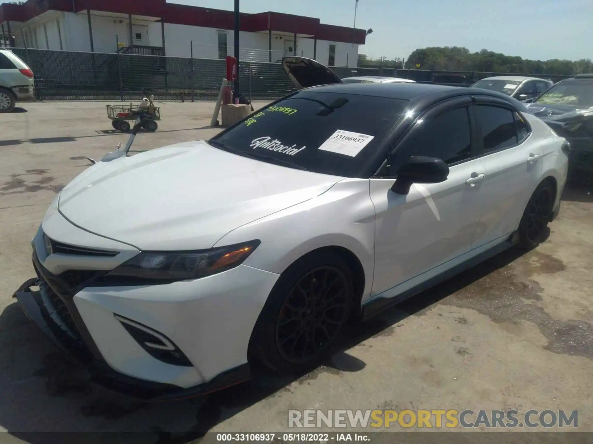 2 Photograph of a damaged car 4T1NZ1AK7LU038769 TOYOTA CAMRY 2020