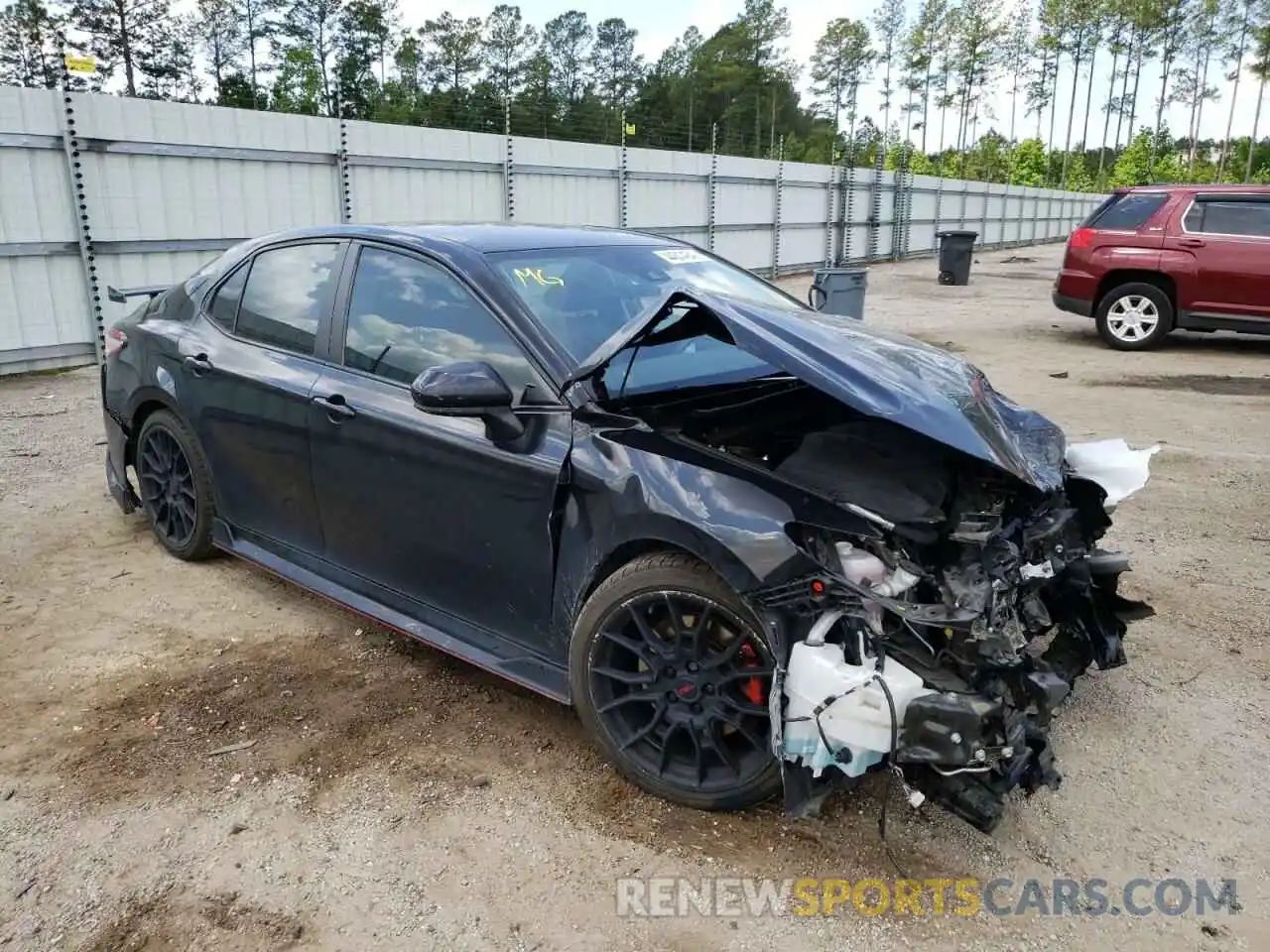 1 Photograph of a damaged car 4T1NZ1AK8LU037453 TOYOTA CAMRY 2020