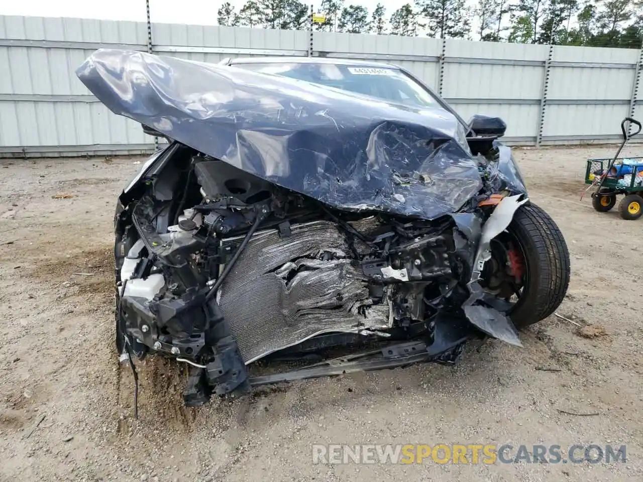 9 Photograph of a damaged car 4T1NZ1AK8LU037453 TOYOTA CAMRY 2020