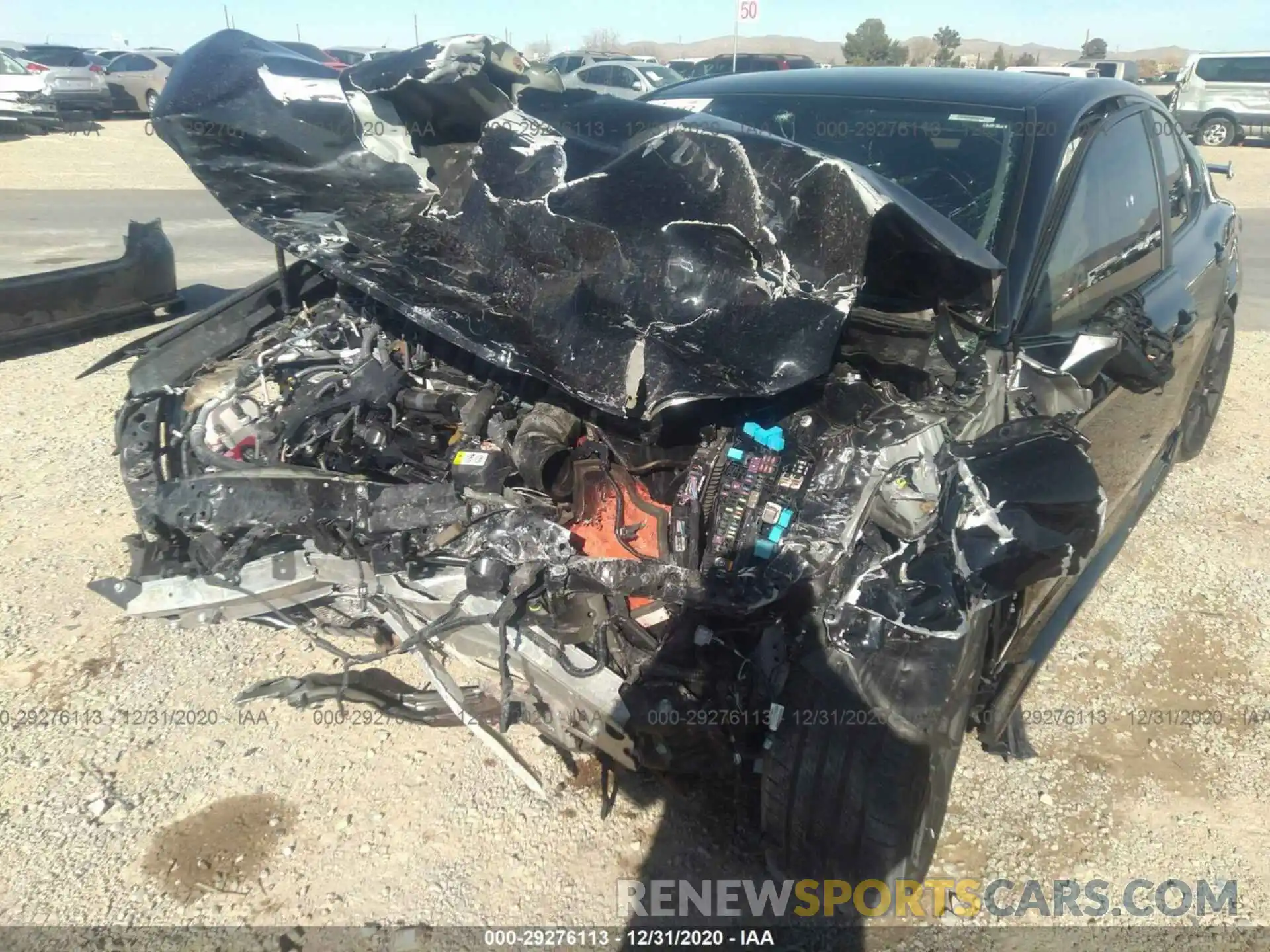 6 Photograph of a damaged car 4T1NZ1AK8LU040093 TOYOTA CAMRY 2020