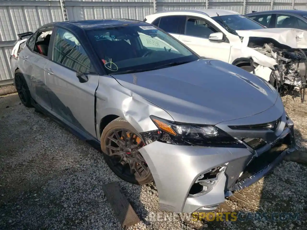 1 Photograph of a damaged car 4T1NZ1AK8LU044368 TOYOTA CAMRY 2020