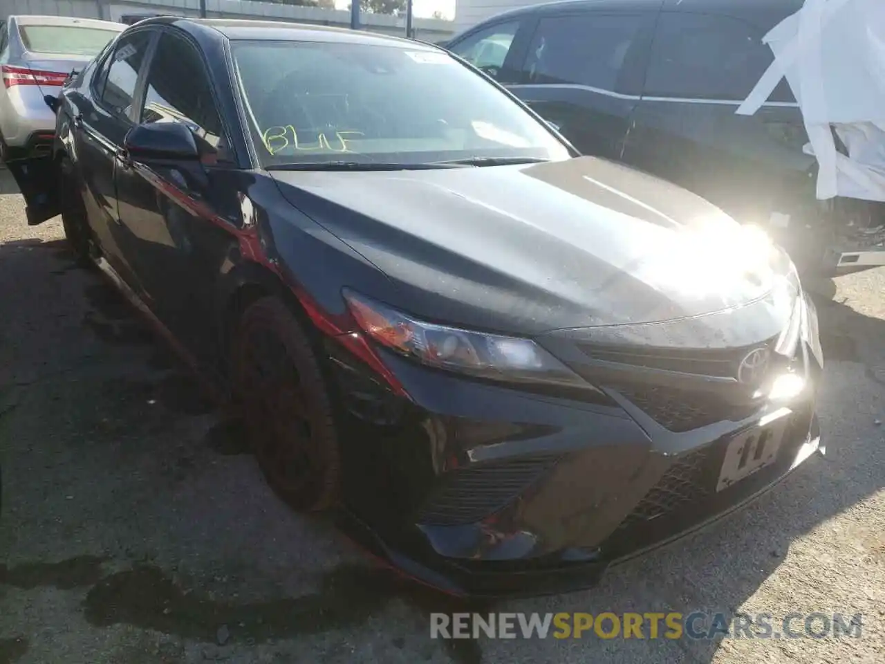 1 Photograph of a damaged car 4T1NZ1AK8LU045469 TOYOTA CAMRY 2020