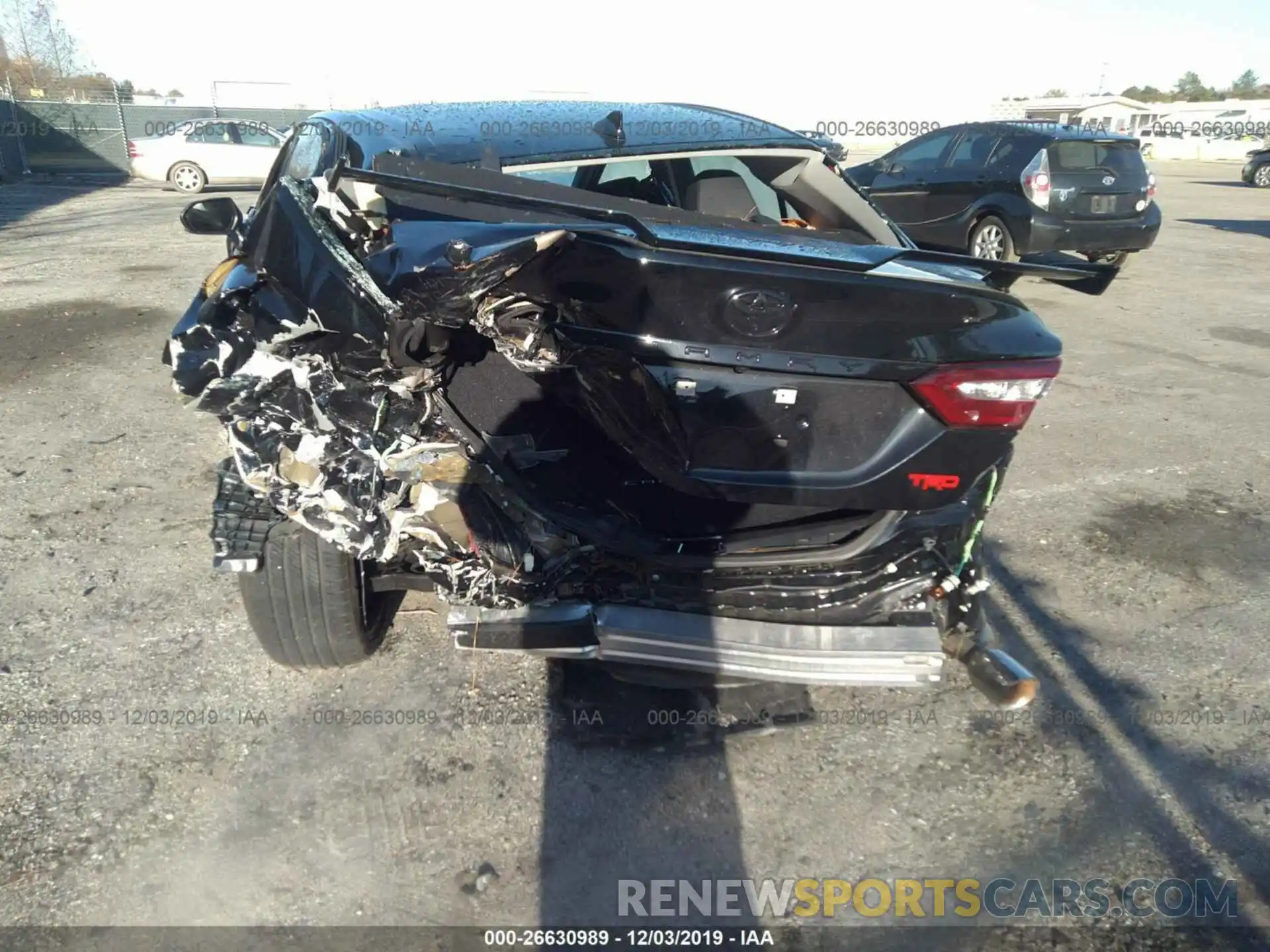 6 Photograph of a damaged car 4T1NZ1AK9LU034125 TOYOTA CAMRY 2020