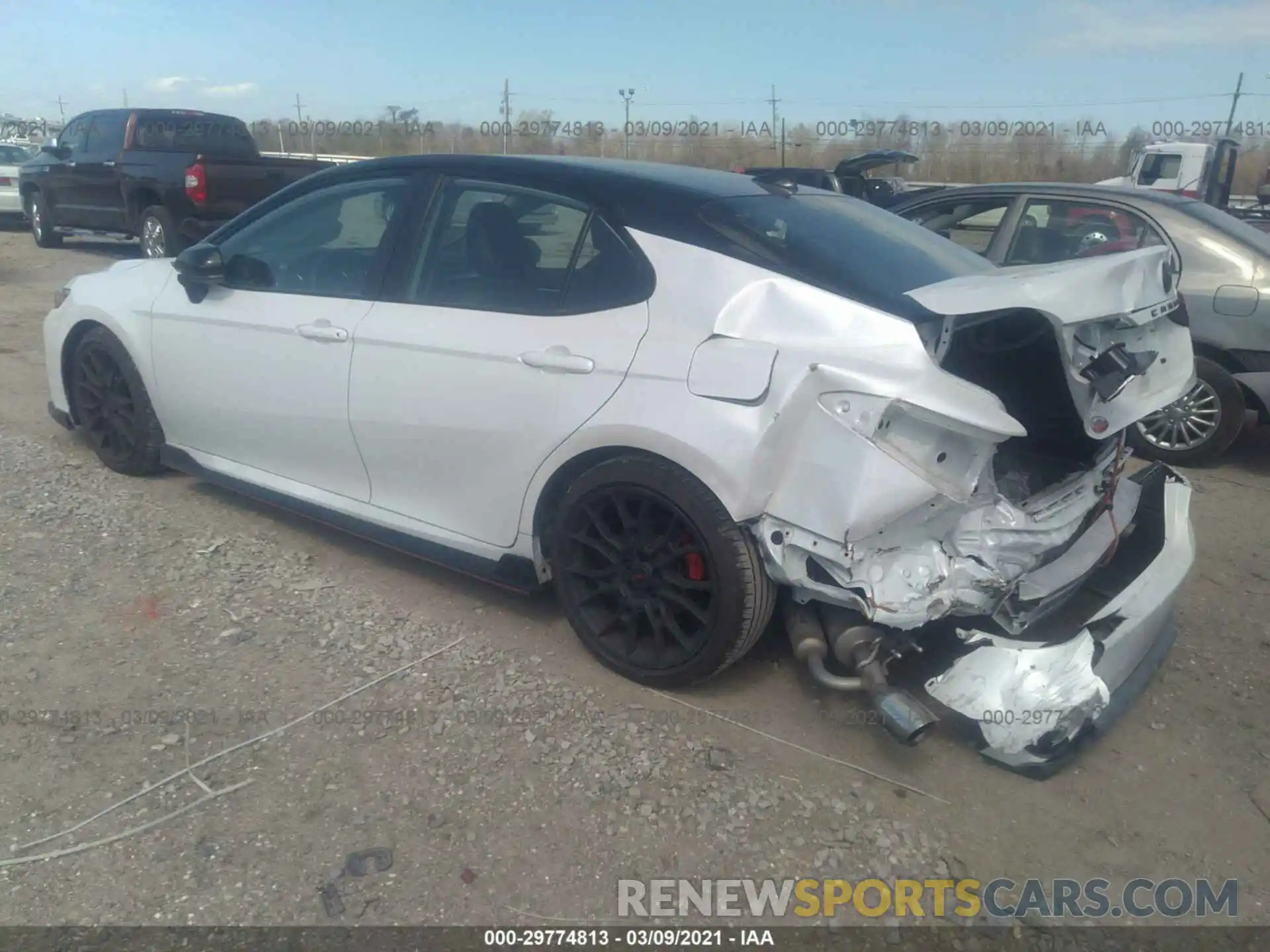 3 Photograph of a damaged car 4T1NZ1AK9LU034349 TOYOTA CAMRY 2020