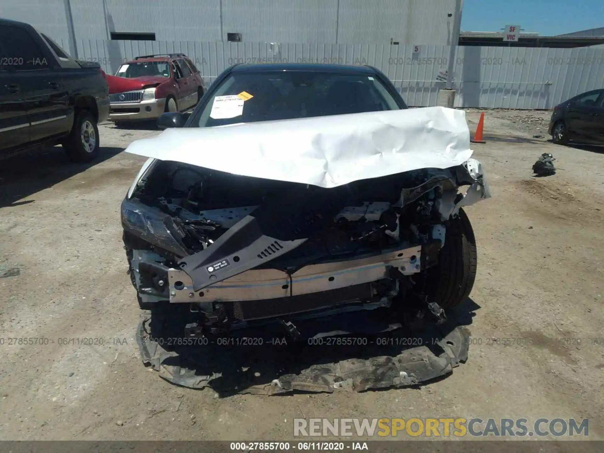 6 Photograph of a damaged car 4T1NZ1AK9LU034559 TOYOTA CAMRY 2020