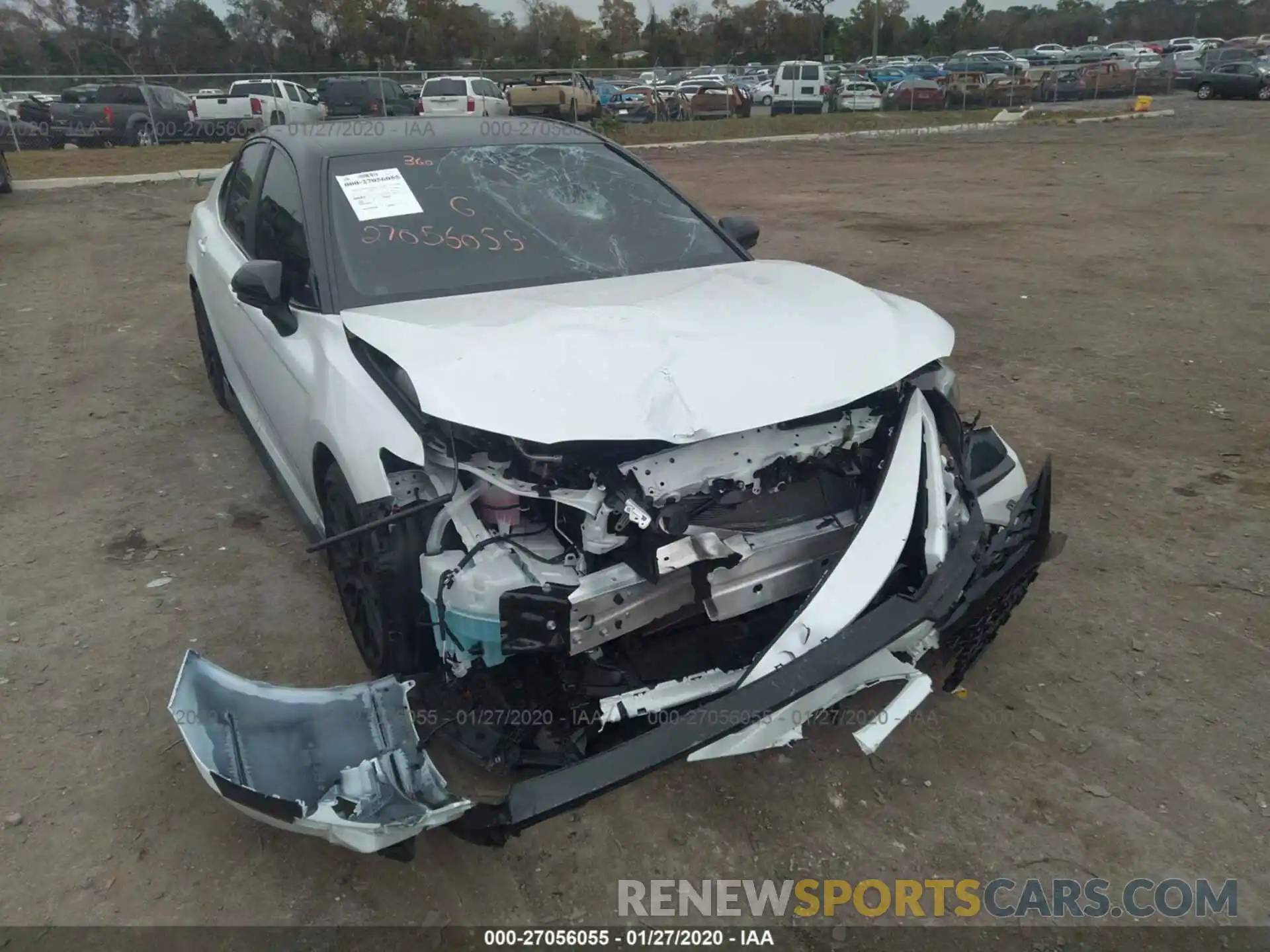 6 Photograph of a damaged car 4T1NZ1AK9LU037798 TOYOTA CAMRY 2020